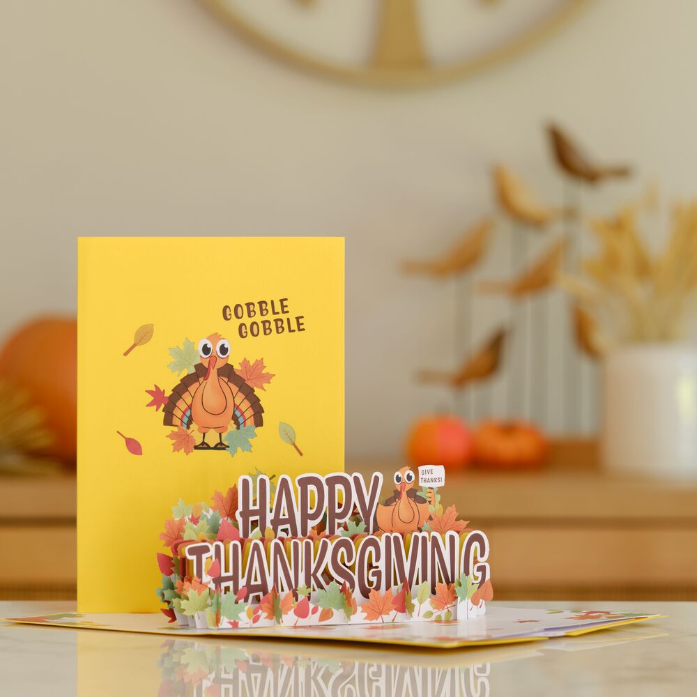 Happy Thanksgiving Pop-Up Card、mySite、solidvoid