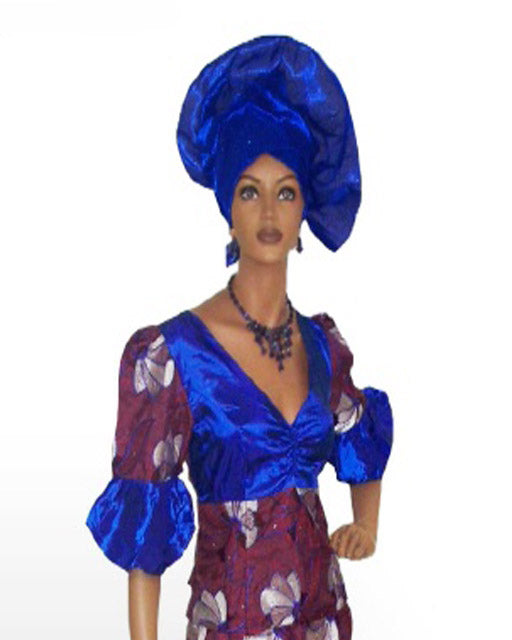 Burgundy, Royal Blue, and Silver Lace Top with Unique Taffeta、mySite、solidvoid