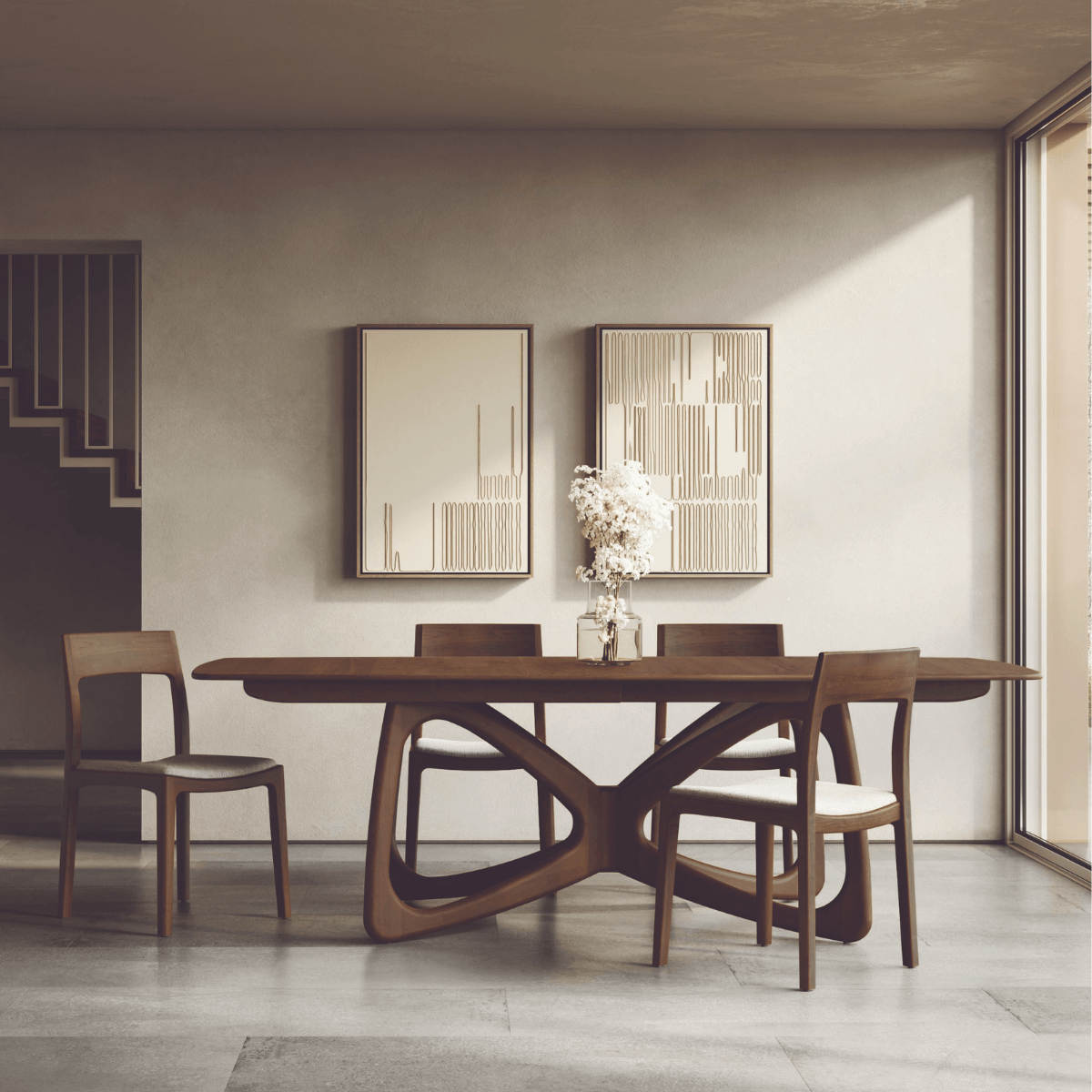 Butterfly Extension Dining Table、mySite、neckold