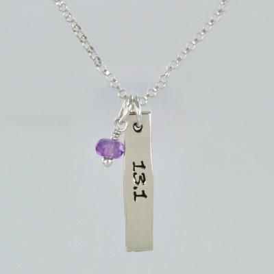13.1 Courage W/Amethyst Sterling Silver Necklace、mySite、camillekostekn