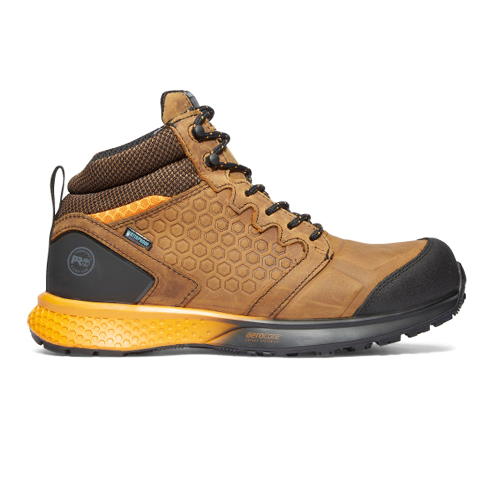Reaxion 4 Inch Waterproof Composite Toe Work Boots、mySite、gtrtttuynbv