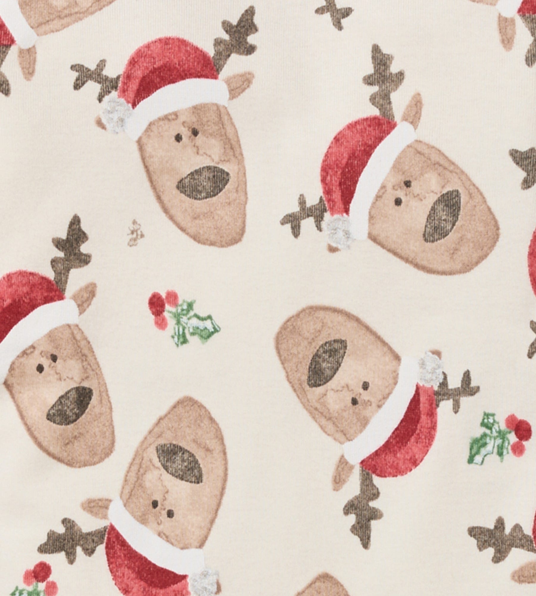 Guide My Sleigh Matching Organic Cotton Women's Pajamas、mySite、g9winljtr