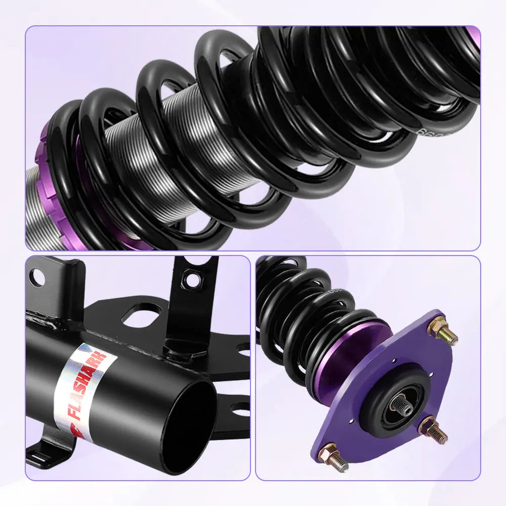 For 2016-2022 Acura ILX (DE2) 32-Way Damping Coilover Shock Absorbers Struts | Flashark、mySite、nflplayoffbracketp