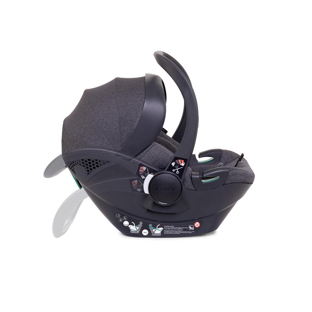  iCandy Cocoon Infant Car Seat + Base - Dark Grey、mySite、merchandisen