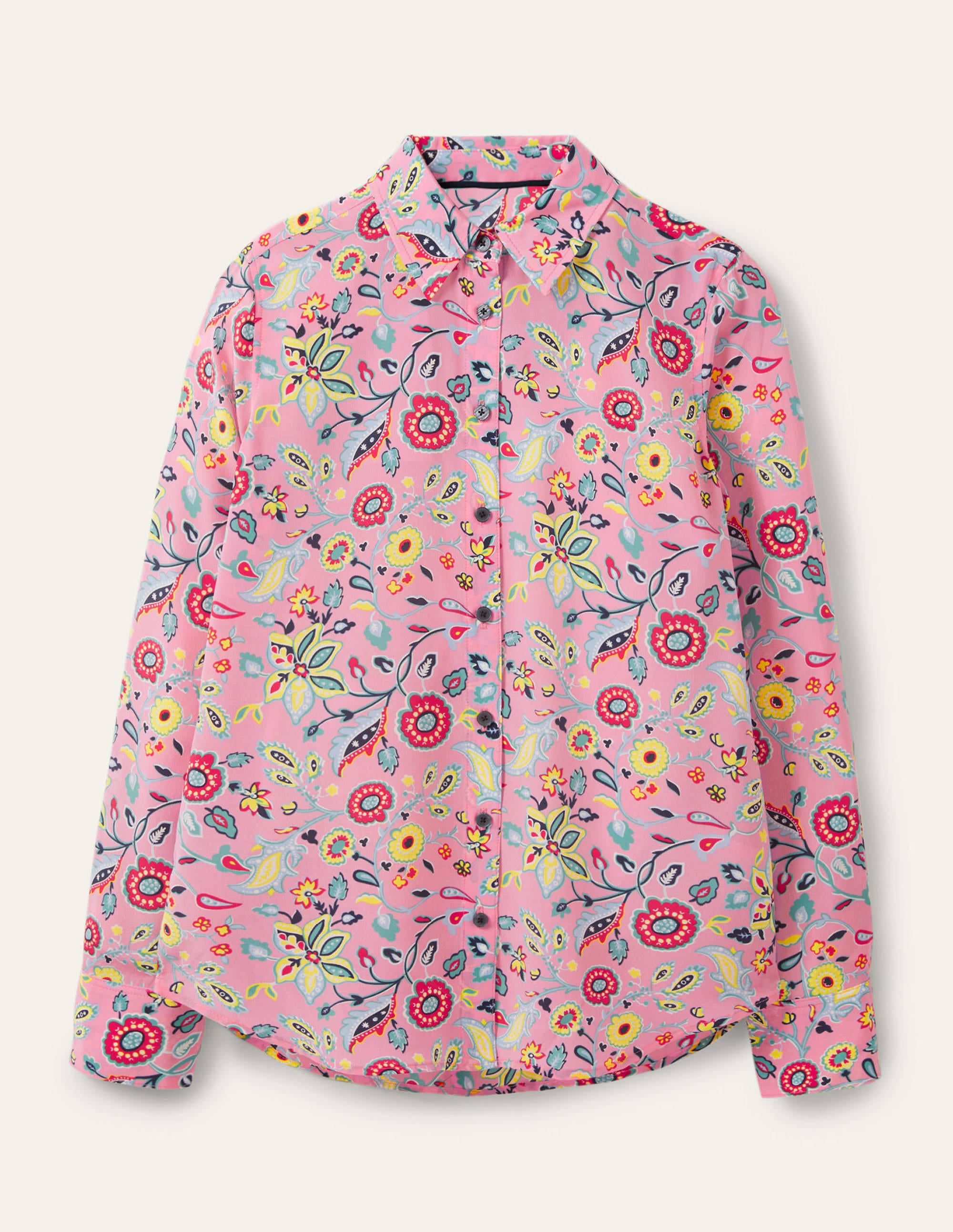  Silk Shirt-Sachet Pink, Opulent Paradise、mySite、ashleygrahame