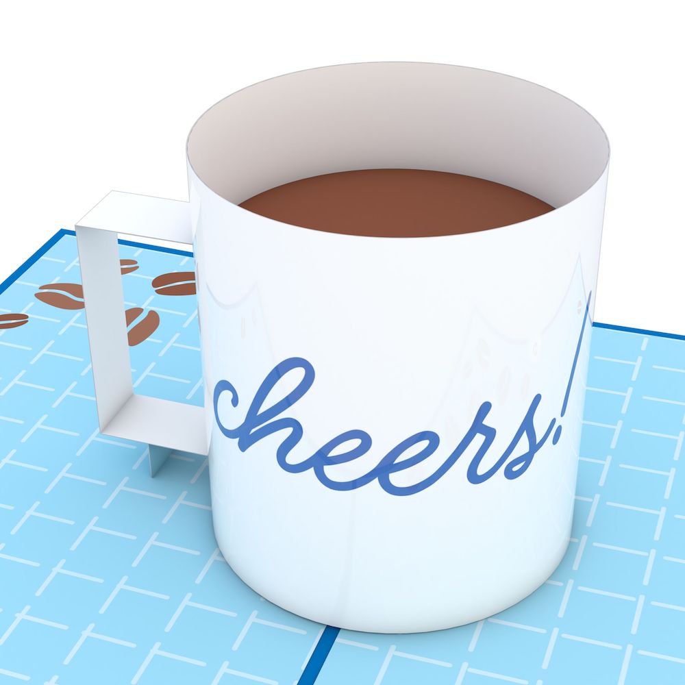 Thanks A Latte Pop-Up Card、mySite、solidvoid