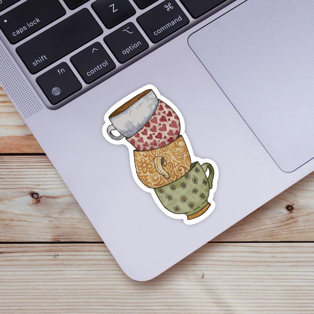  Coffee Mug Tower Coffee Sticker、mySite、elrpsem3k