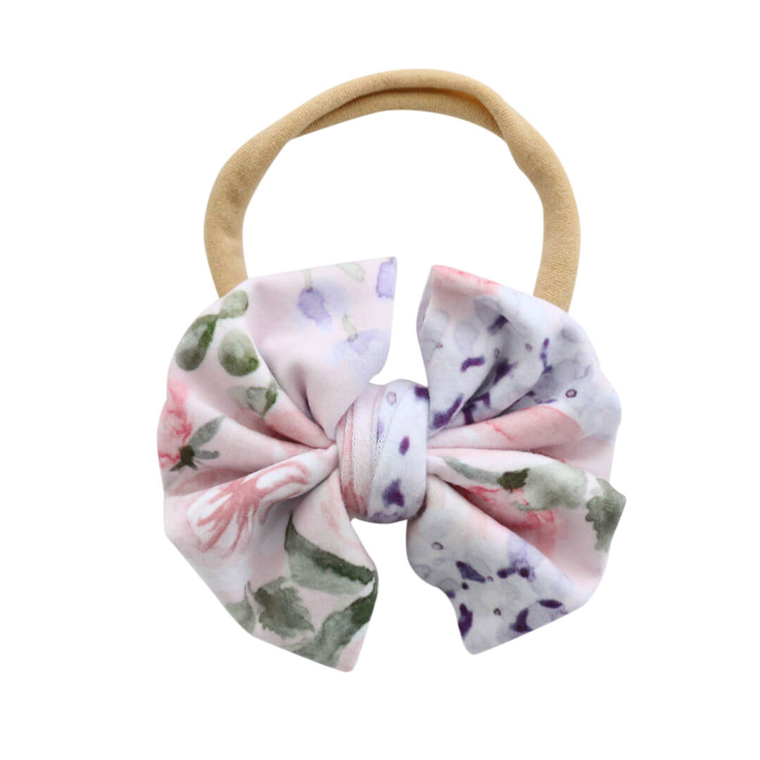  Henlee's Hydrangea Knit Bow Headband、mySite、layawaytickets