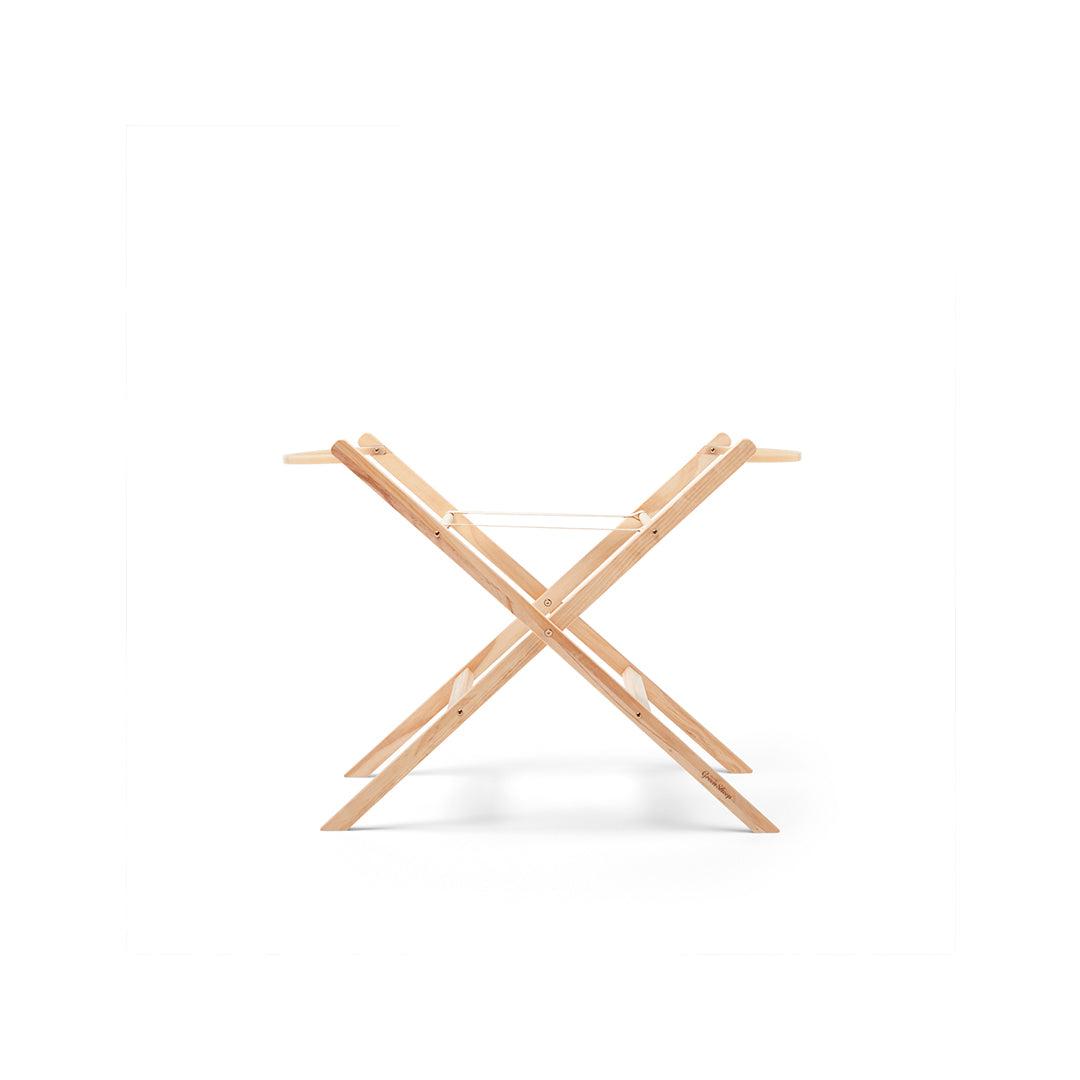  The Little Green Sheep Natural Knitted Moses Basket - Mattress + Static Stand、mySite、merchandisen