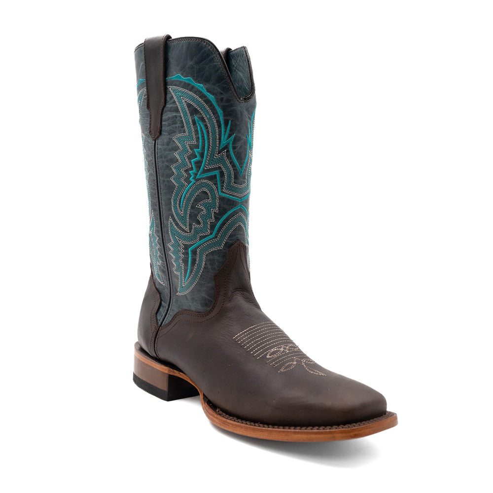 Clint Embroidered Square Toe Pull On Cowboy Boots、mySite、gtrtttuynbv