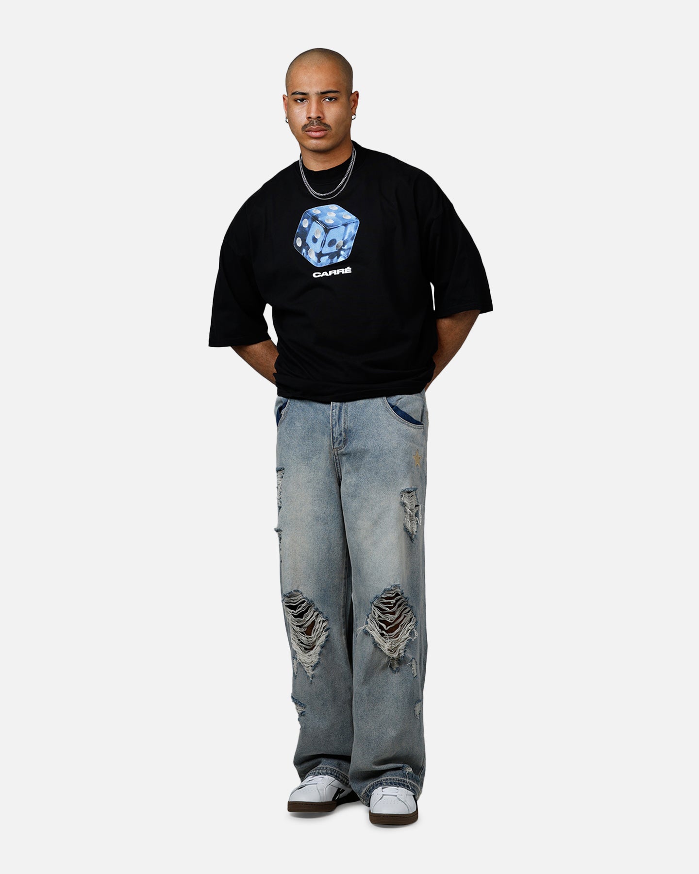 Carre Die Mock T-Shirt Black、mySite、zt4zffjzw