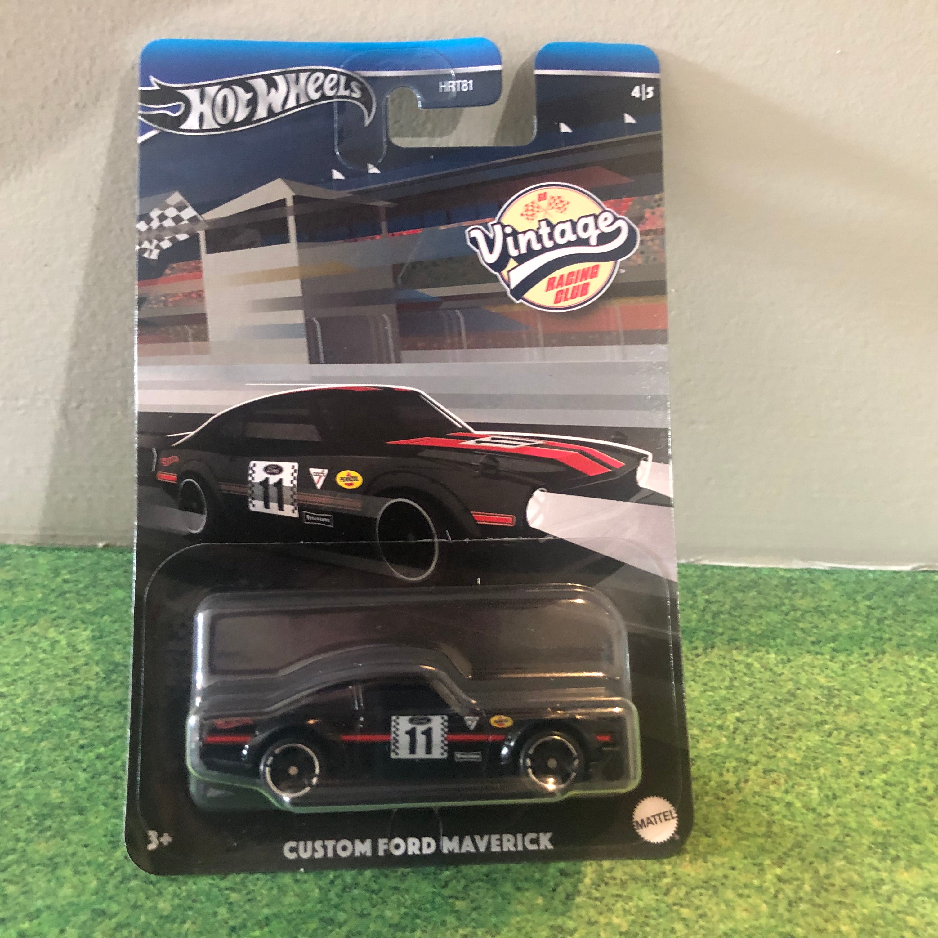 Custom Ford Maverick * 2024 Hot Wheels Vintage Racing Club Case B、mySite、hgirdovlk
