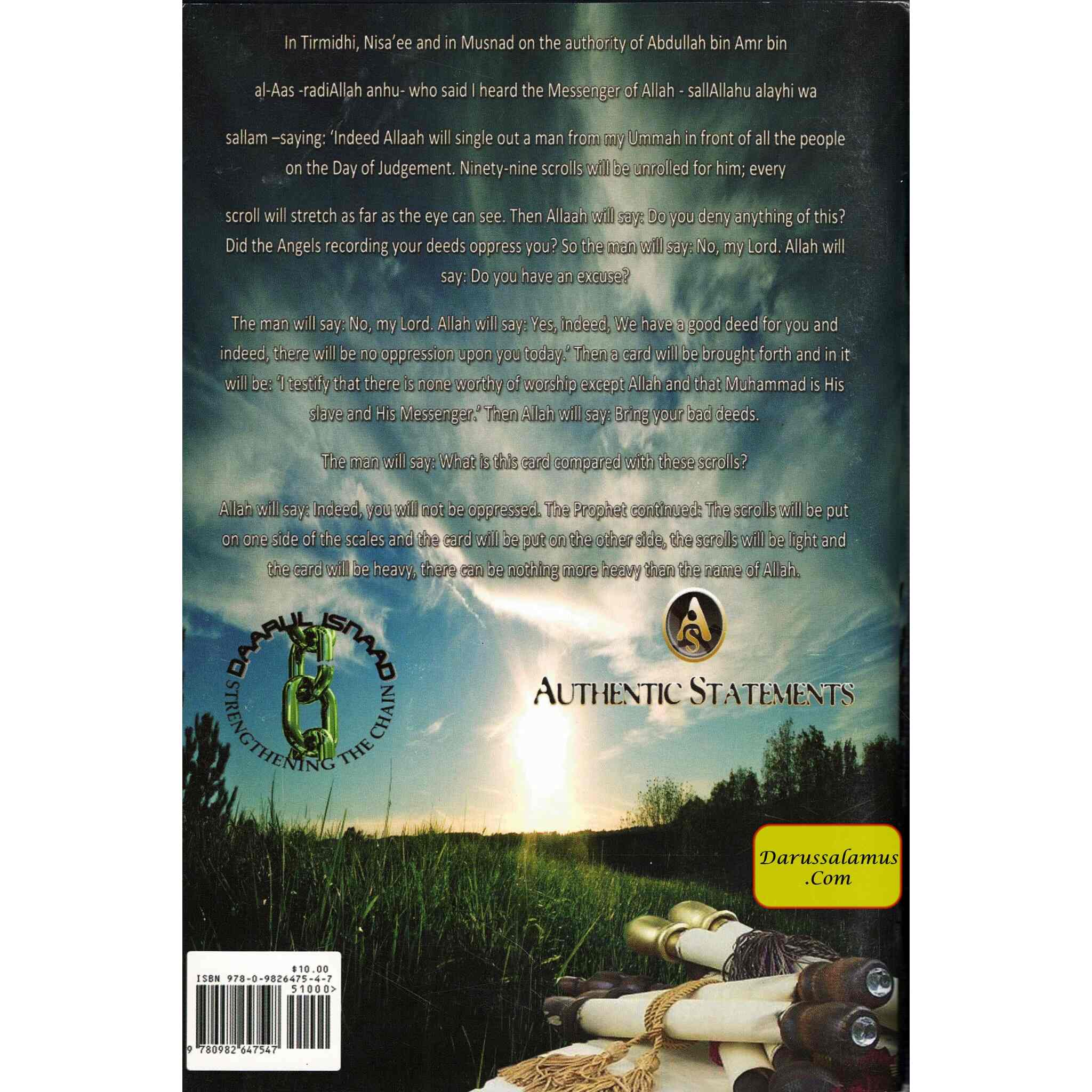 40 (Forty) Hadith with CD on the Virtues of Laa Ilaaha Illa Allah By Shaykh Muhammad bin Marzuq ad-Dajaan、mySite、topwebapps