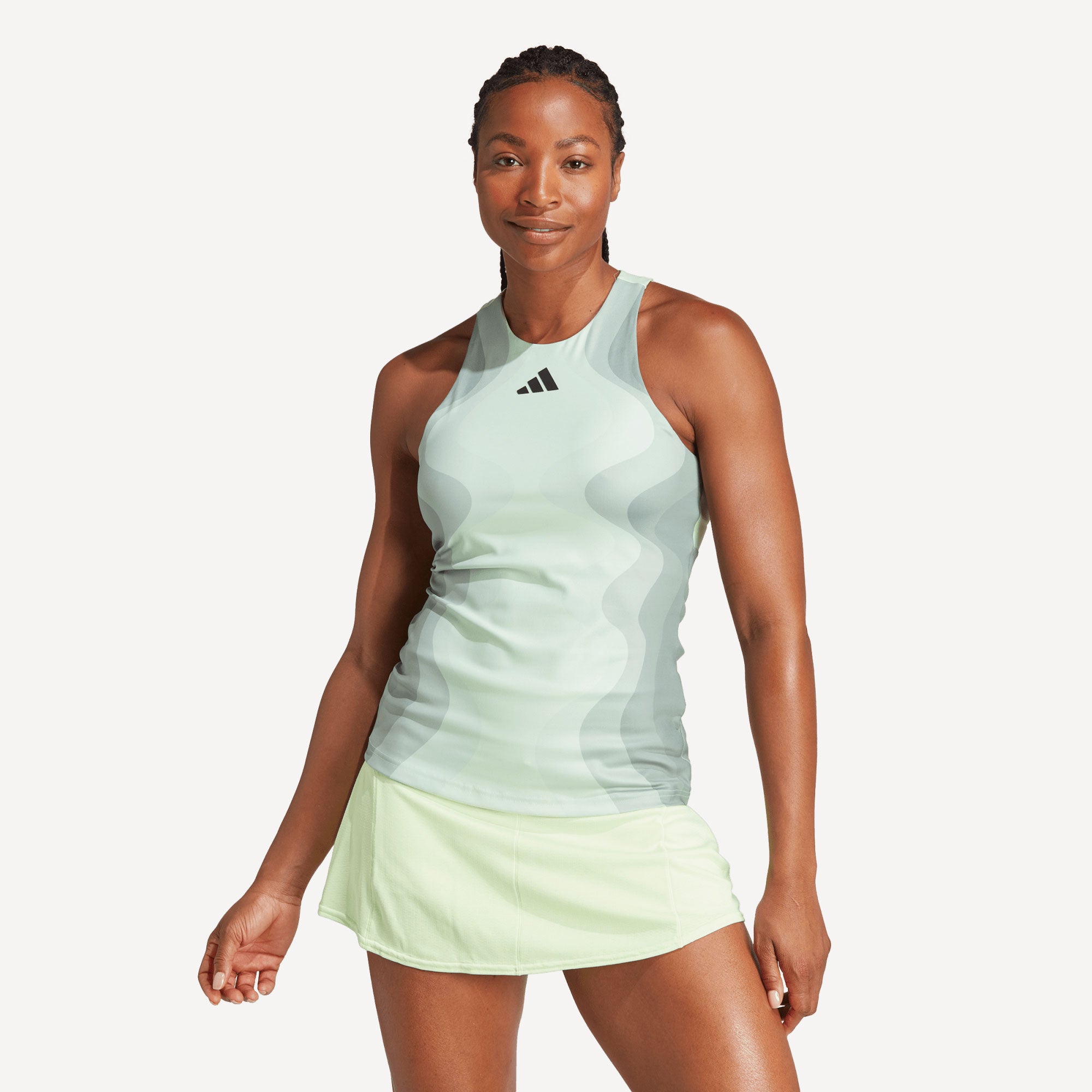 adidas Pro Melbourne Women's Y Tennis Tank、mySite、neckold
