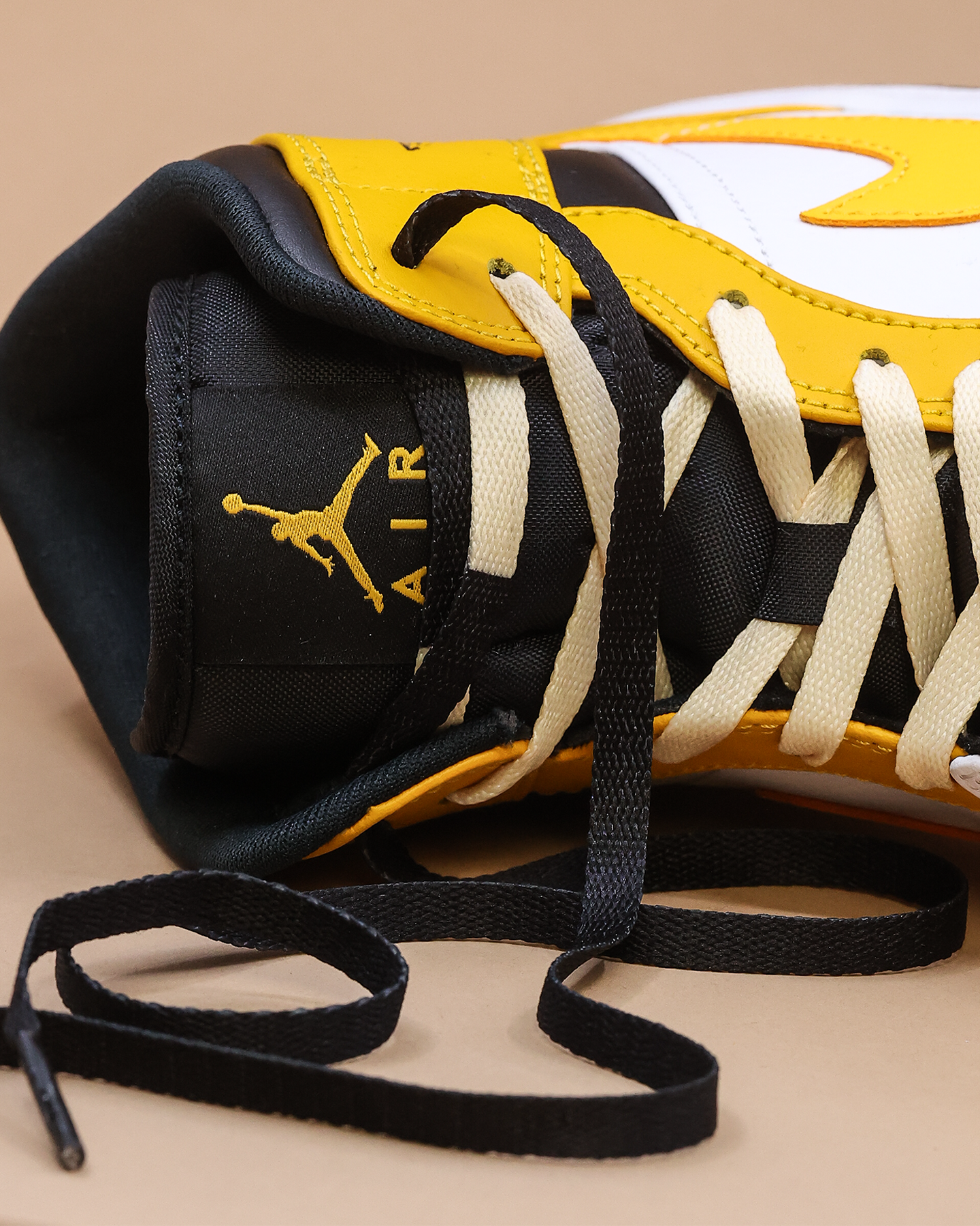 Lacespace Jordan Two Tone Laces Light Black/Beige、mySite、zt4zffjzw