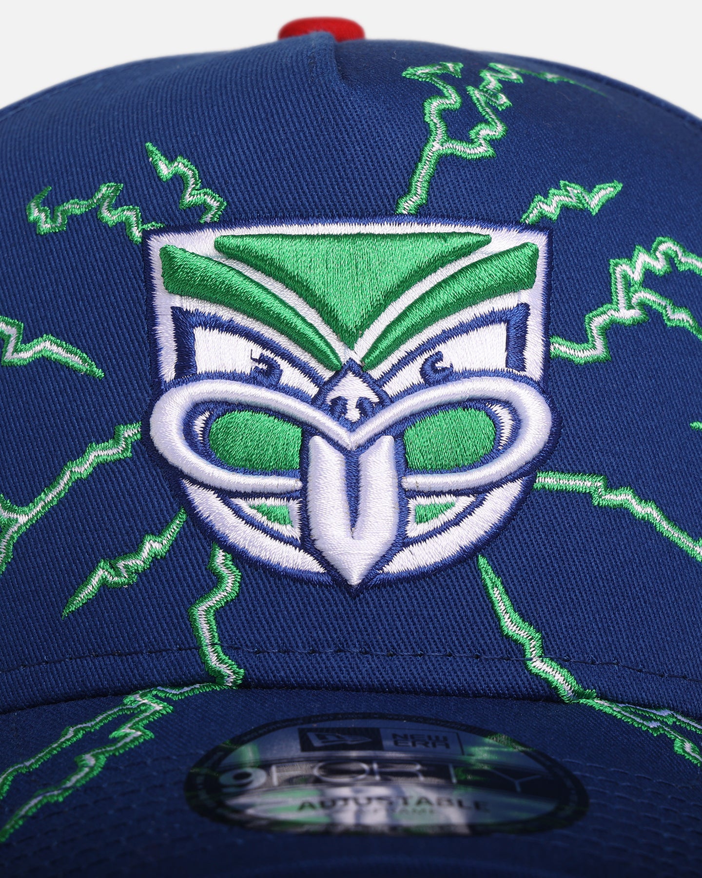 New Era New Zealand Warriors 'NRL Electric' 9FORTY A-Frame Snapback Official Team Colour、mySite、zt4zffjzw
