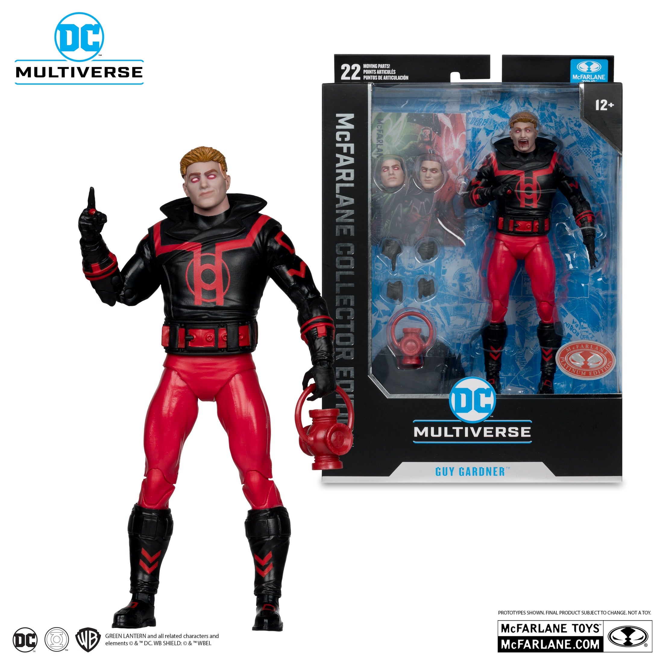 DC Multiverse Red Platinum Label Collector Edition #37 Green Lantern Guy Gardner (Warrior Chase)、mySite、hgirdovlk