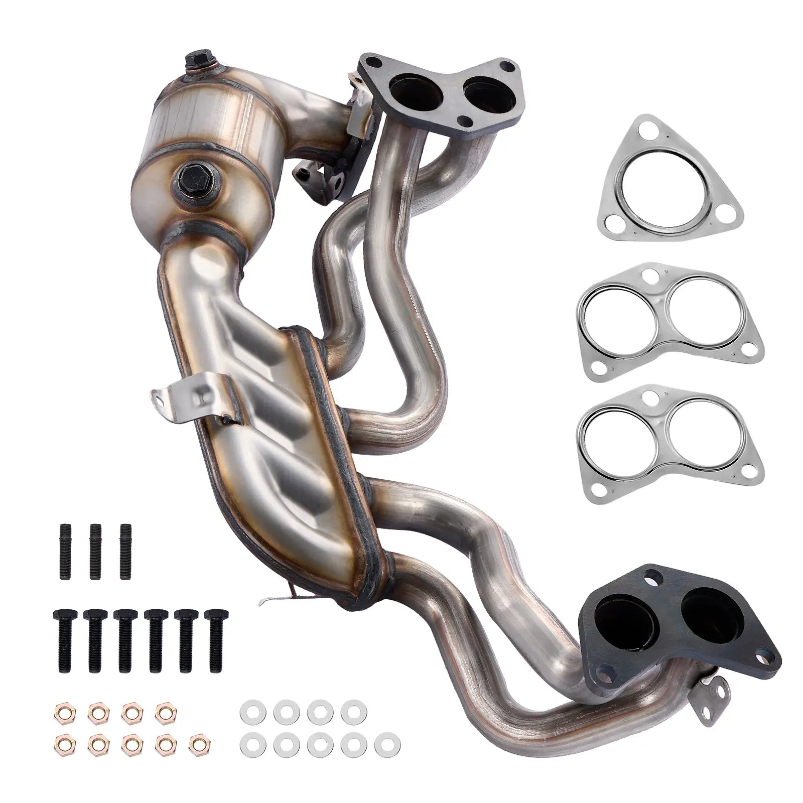 Direct-Fit Exhaust Manifold Catalytic Converter for 2011-2016 Subaru Outback/Forester/Crosstrek/Impreza/Legacy 2.0L, 2.5L、mySite、nflplayoffbracketp