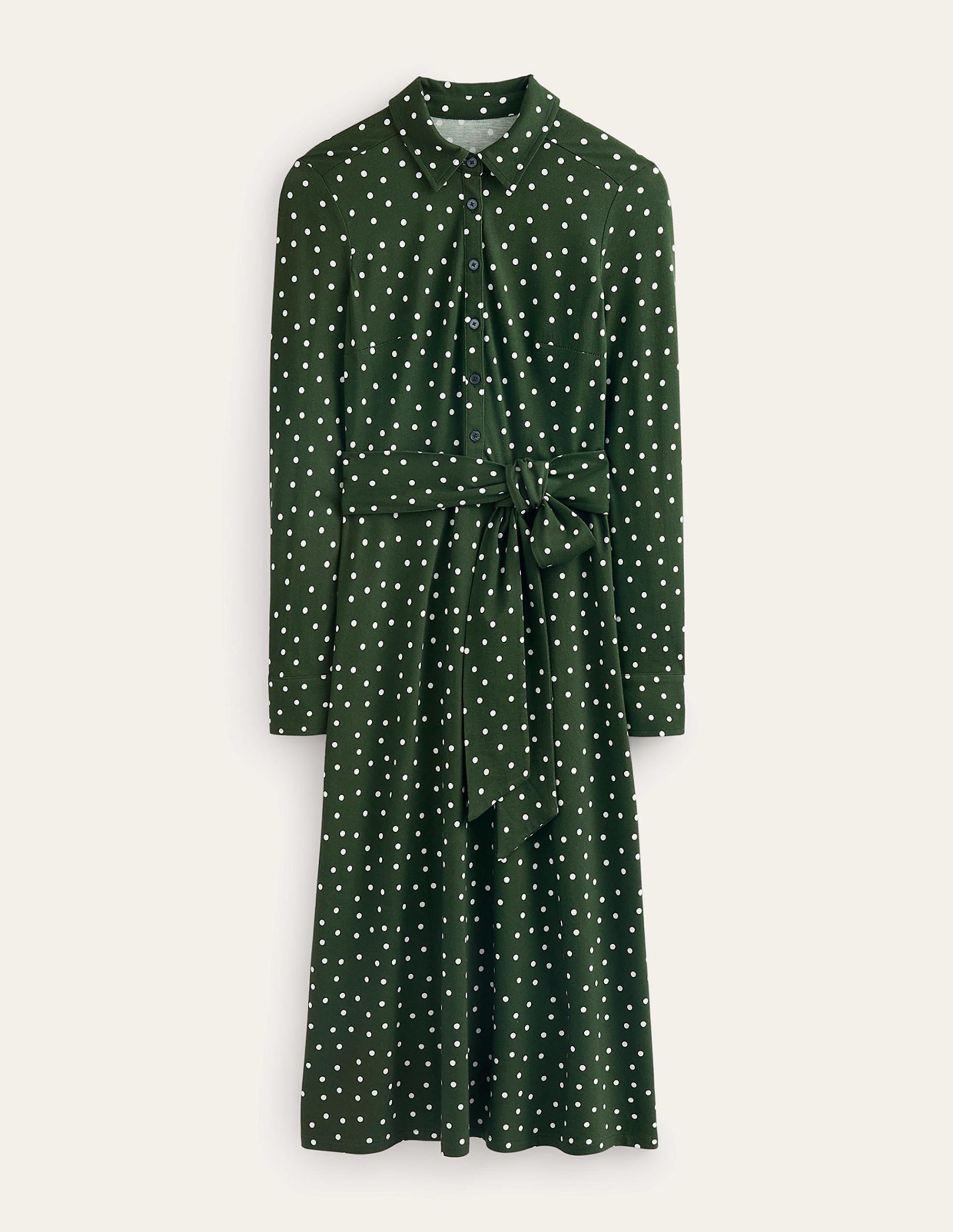  Laura Jersey Midi Shress-Emerald Night, Spaced Dot、mySite、ashleygrahame