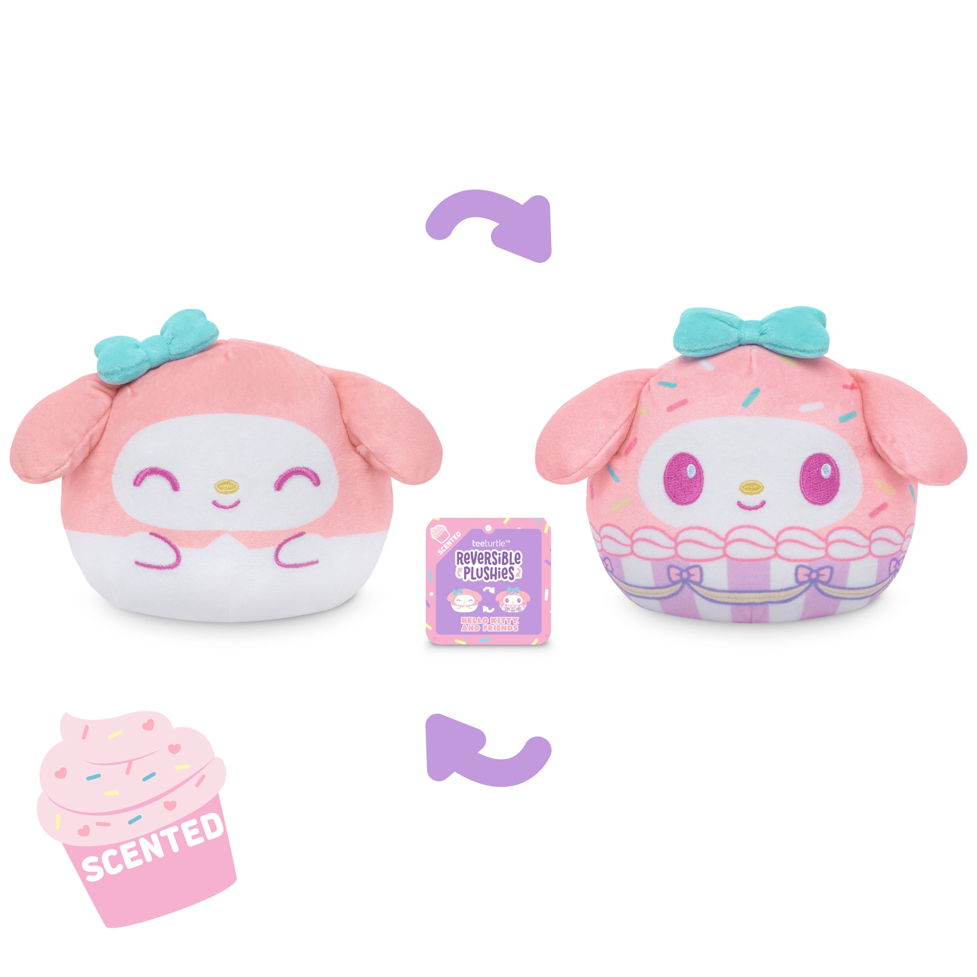 My Melody Cupcake 4 Cupcake-Scented Reversible Plushie、mySite、lovesweatpilates