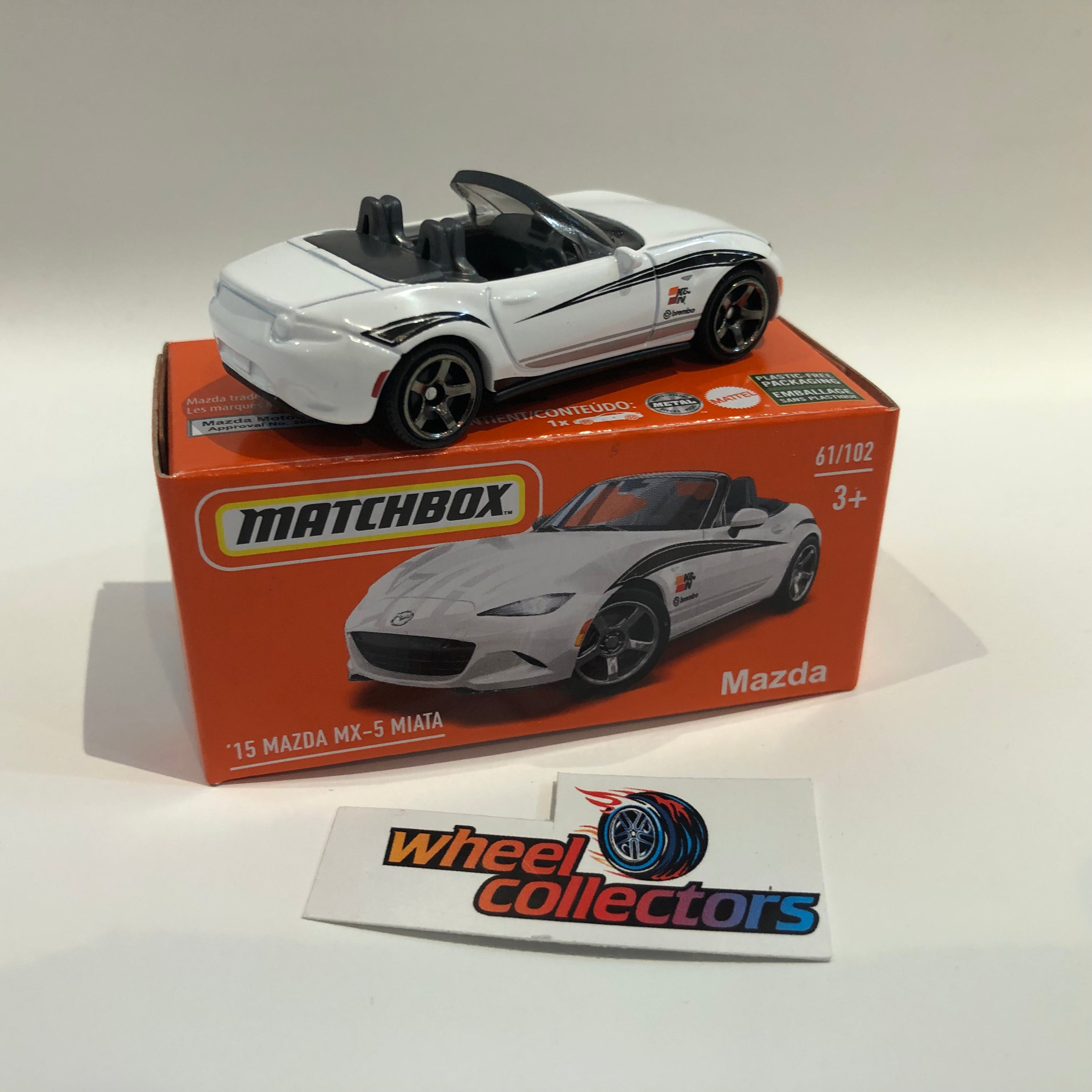 '15 Mazda MX-5 Miata * POWER GRABS 2022 Matchbox Case A Release、mySite、hgirdovlk