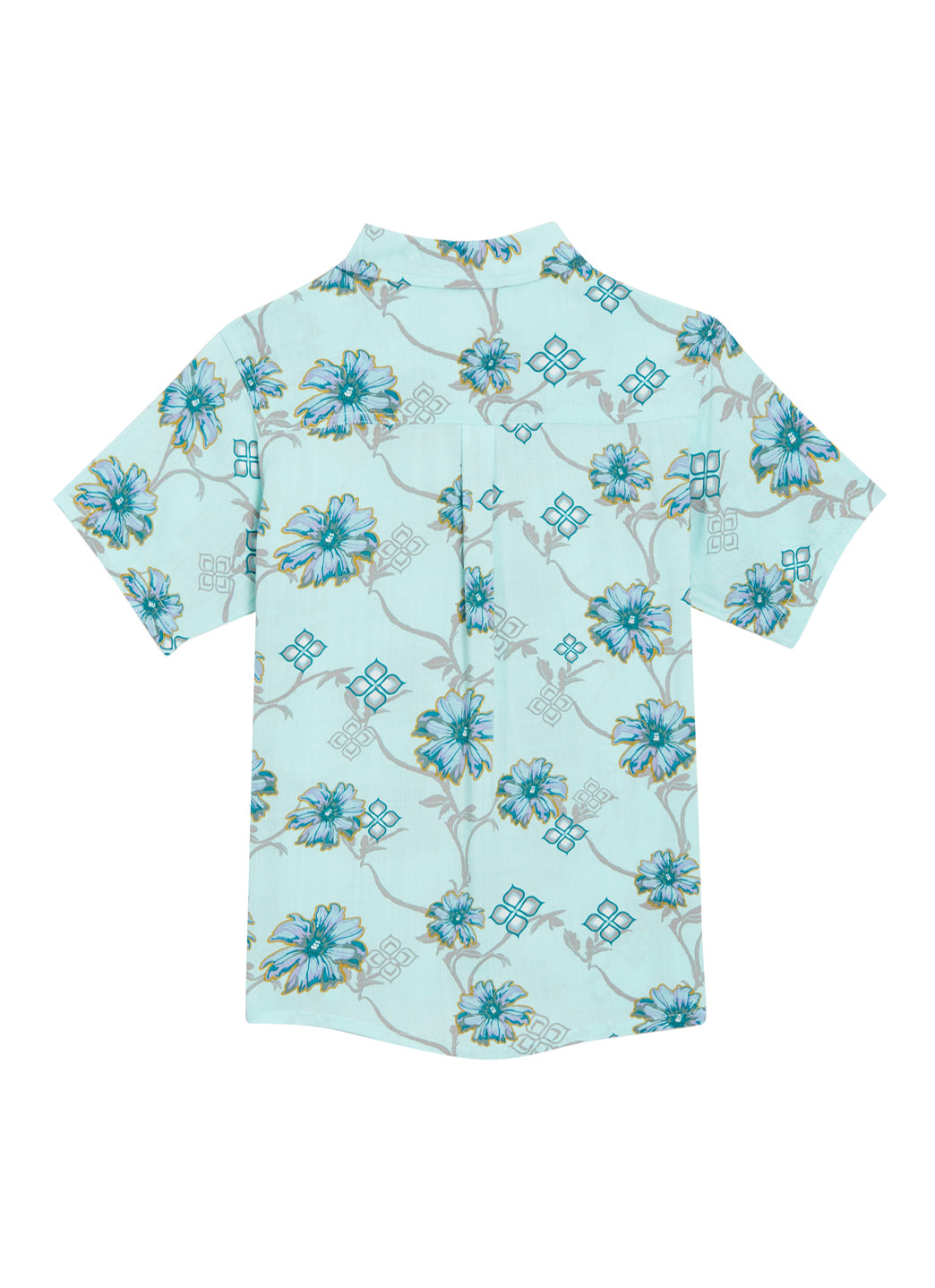 Rip Curl Boys' Surf Revival Short Sleeve Button Down Shirt (Big Kid)、mySite、noshort