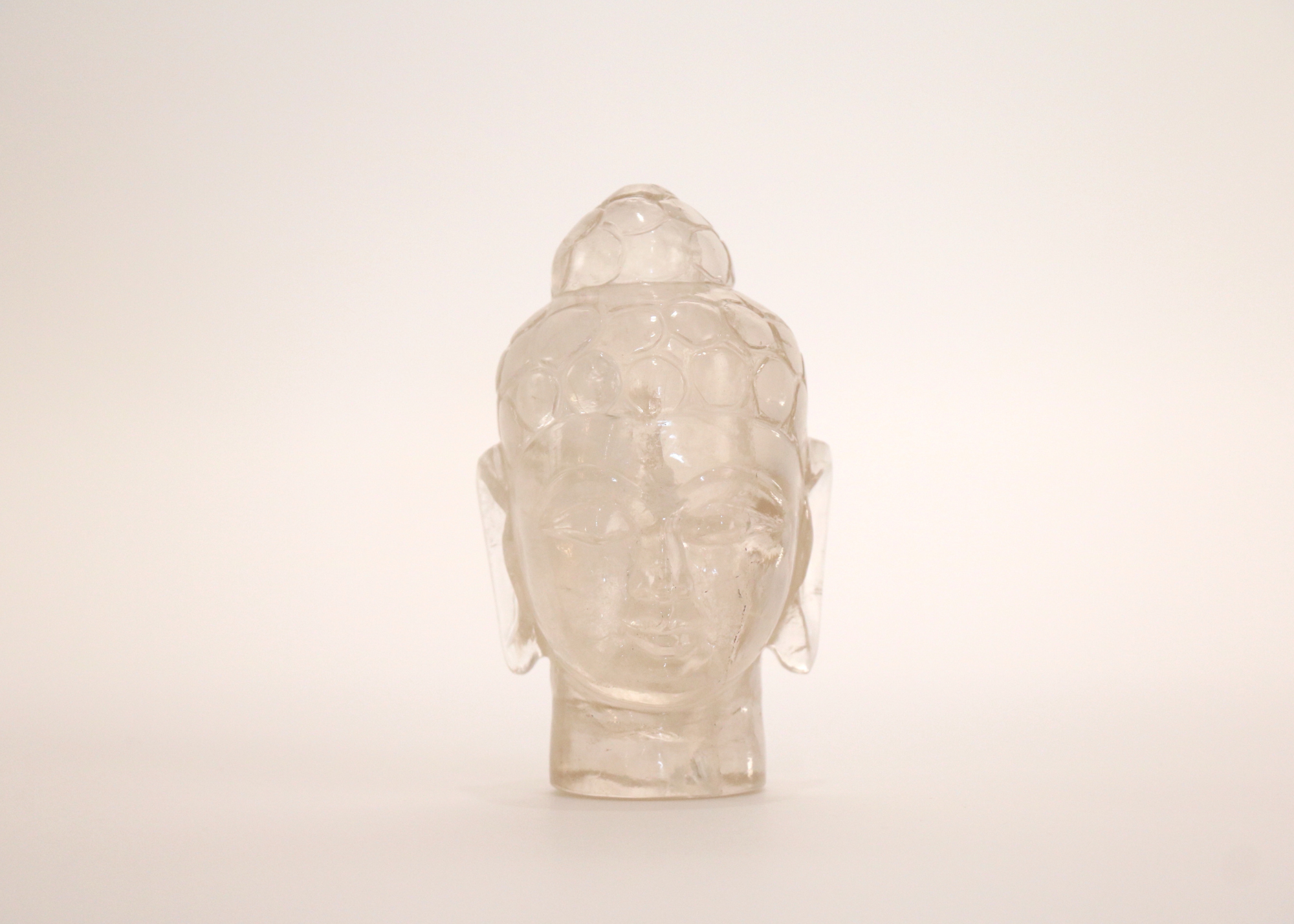Buddha Head - Clear Quartz、mySite、topwebapps