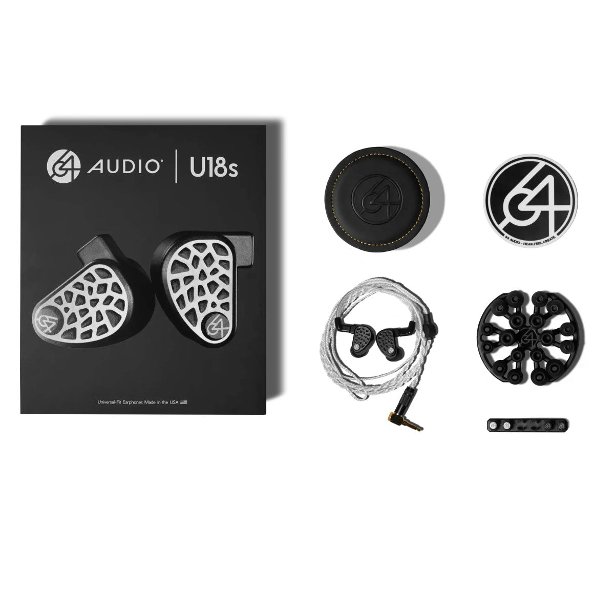  64 Audio - U18s、mySite、merchandisen