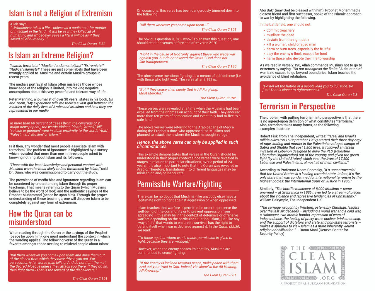 Islam Is Not A Religion of Extremism、mySite、topwebapps