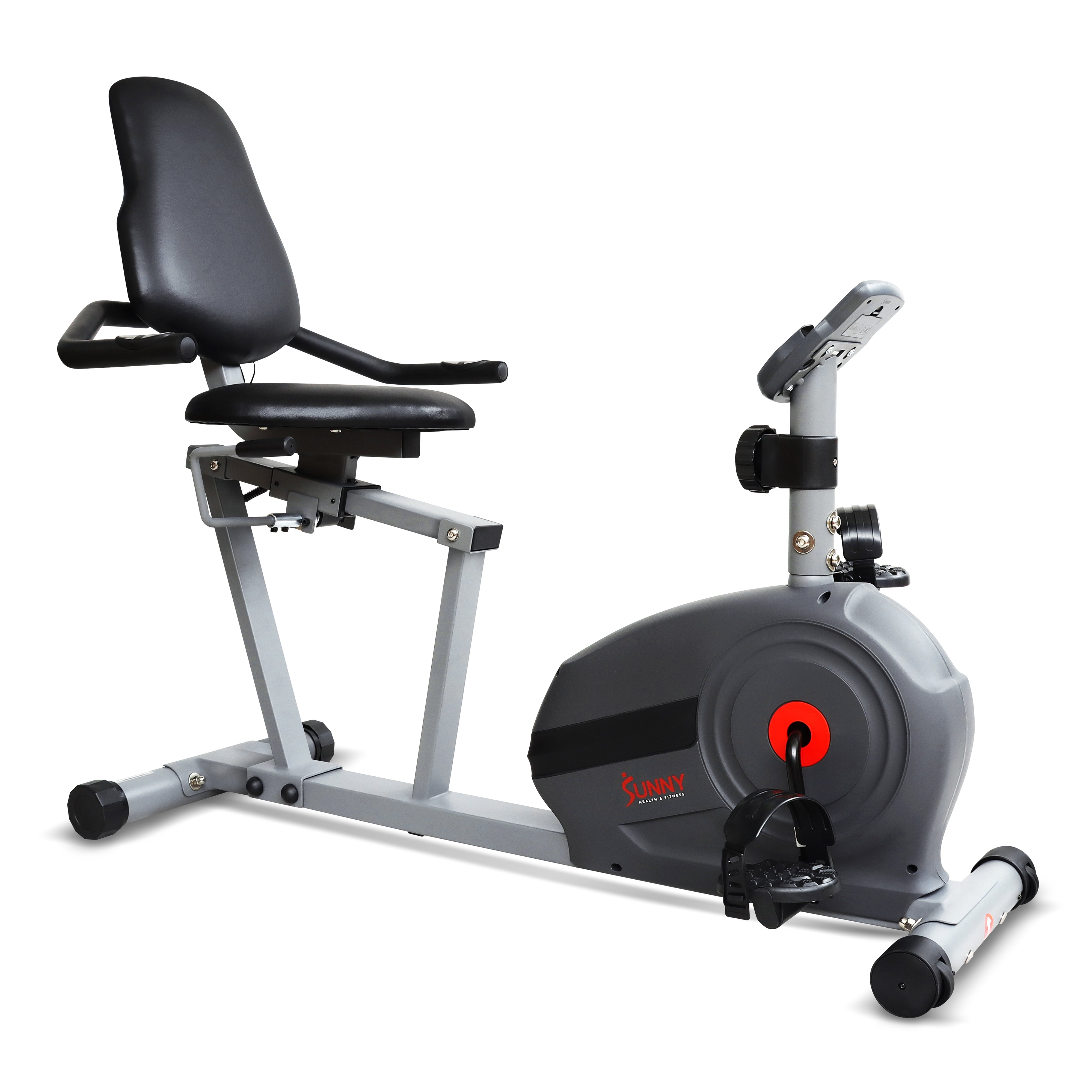  Magnetic Smart Recumbent Bike with Exclusive SunnyFit® App Enhanced Bluetooth Connectivity、mySite、ghnorth