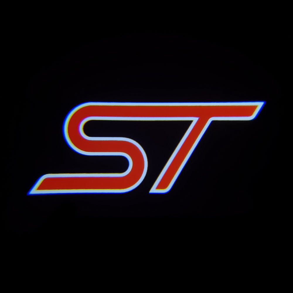 2x Ford Round Mirror light (plug&play) - 24 Logos、mySite、nflplayoffbracketp