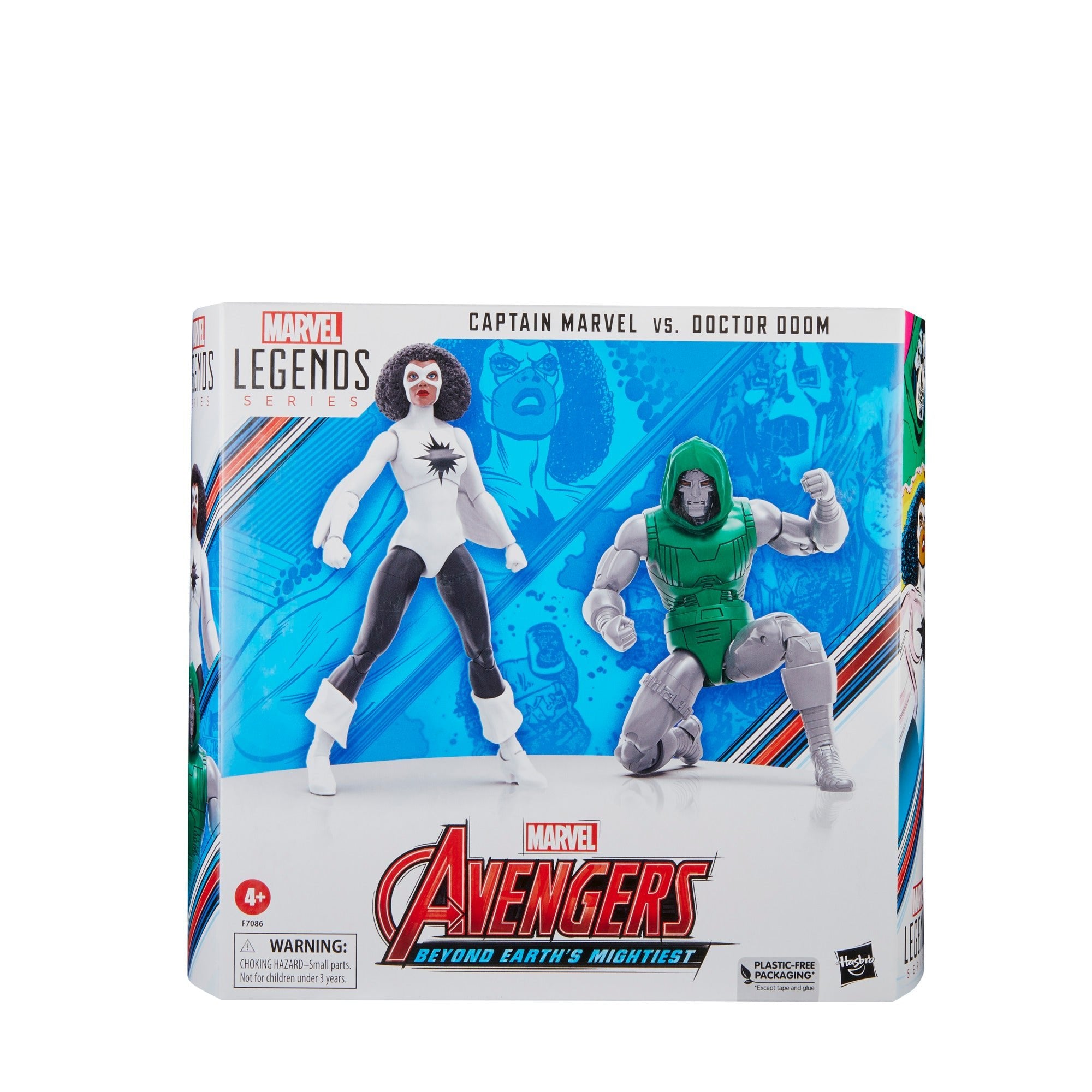 Marvel Legends Captain Marvel vs. Doctor Doom (2-Pack)、mySite、hgirdovlk