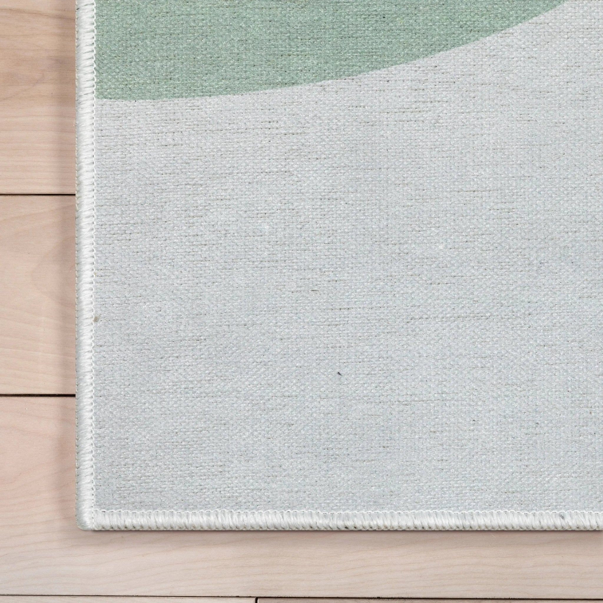 Curved Rainbow Modern Multi Color Area Flat-Weave Rug、mySite、gigharbornorthrealestate