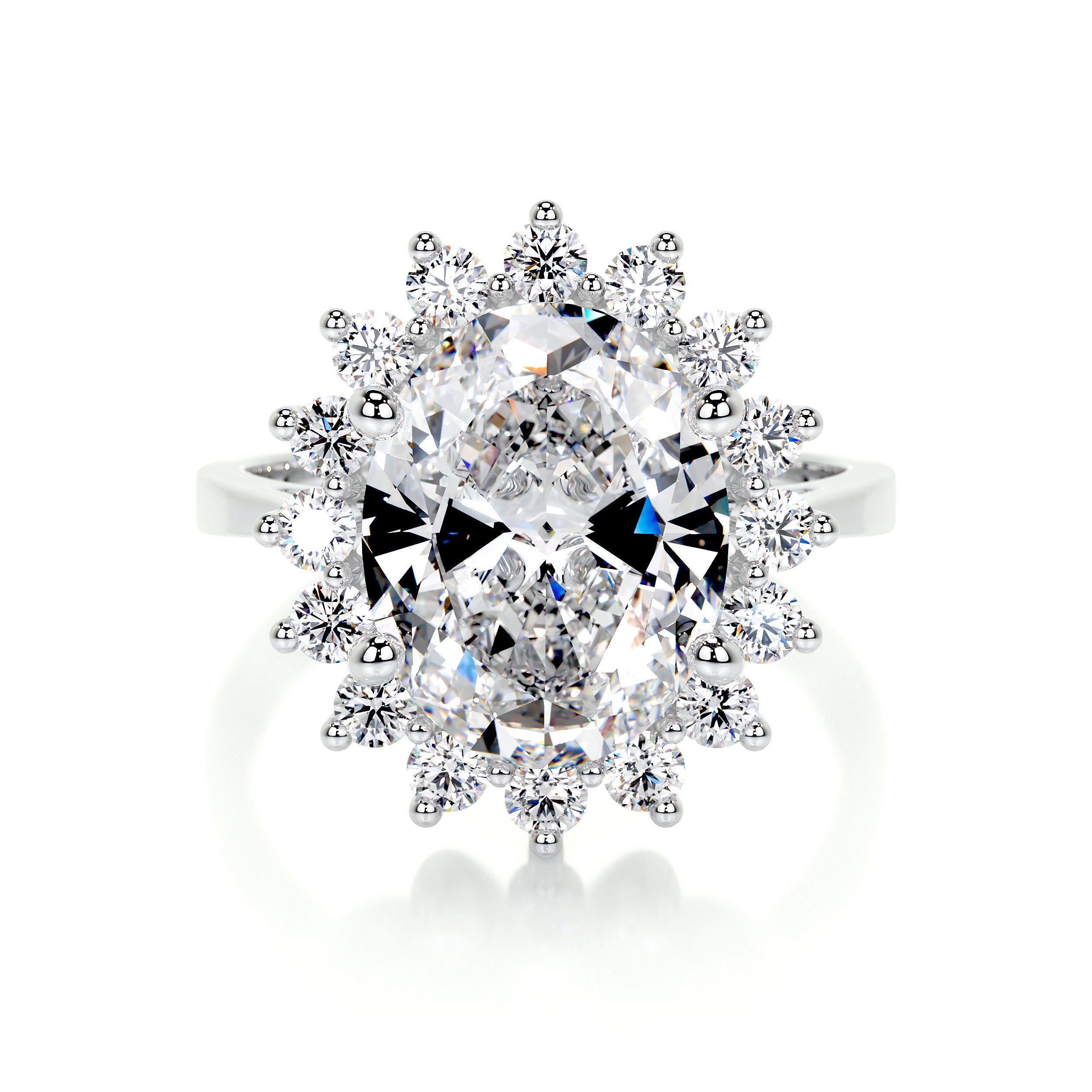 Lyn Lab Grown Diamond Ring - 14K White Gold、mySite、hinf8tx79