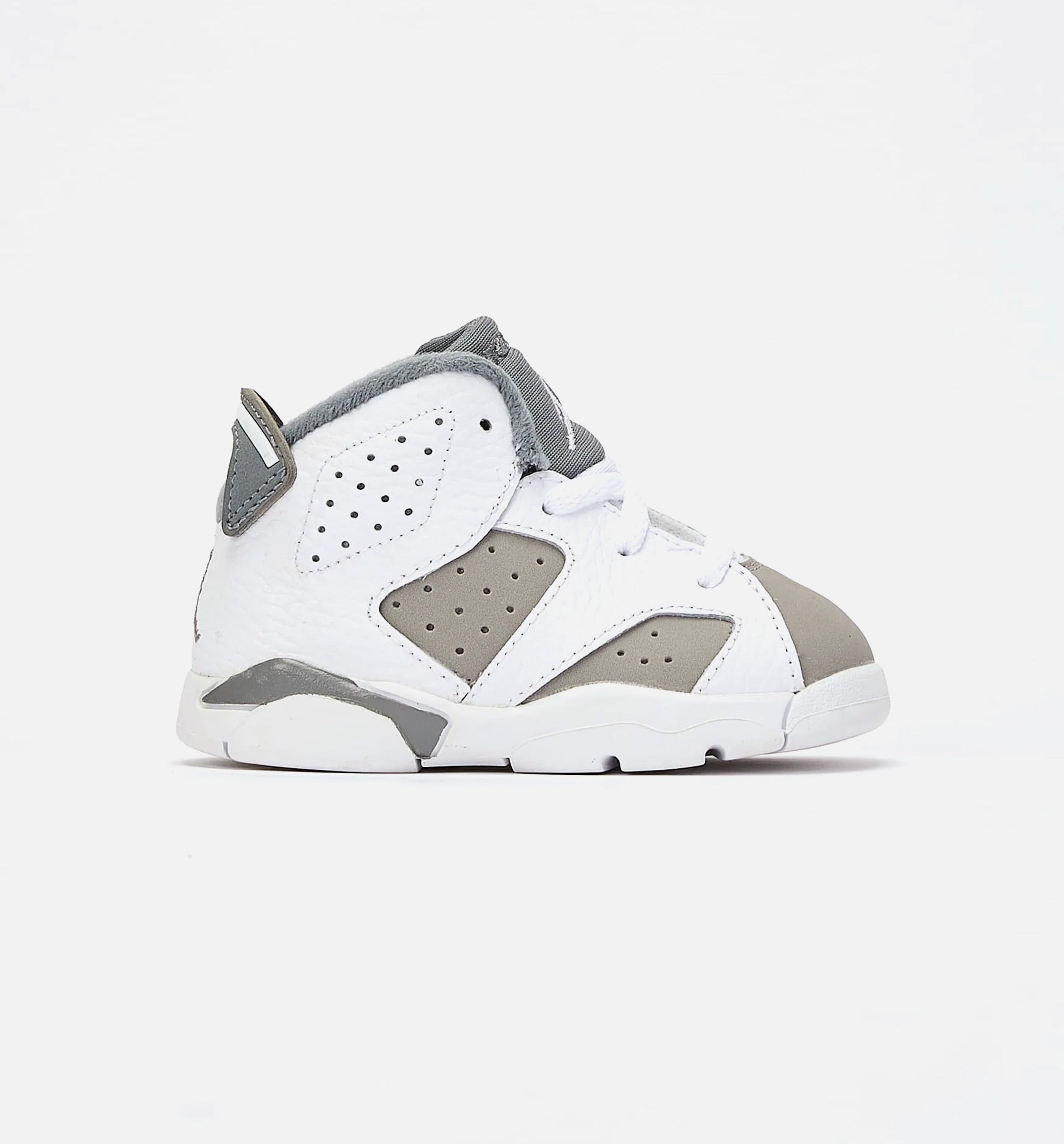 Air Jordan 6 Retro Cool Grey Infant Toddler Lifestyle Shoe - White/Grey、mySite、dreamappss