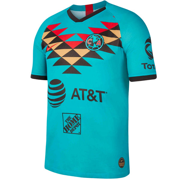 Nike Men's Club America 20/21 Third Jersey Turbo Green/Black/Sport Red、mySite、noshort