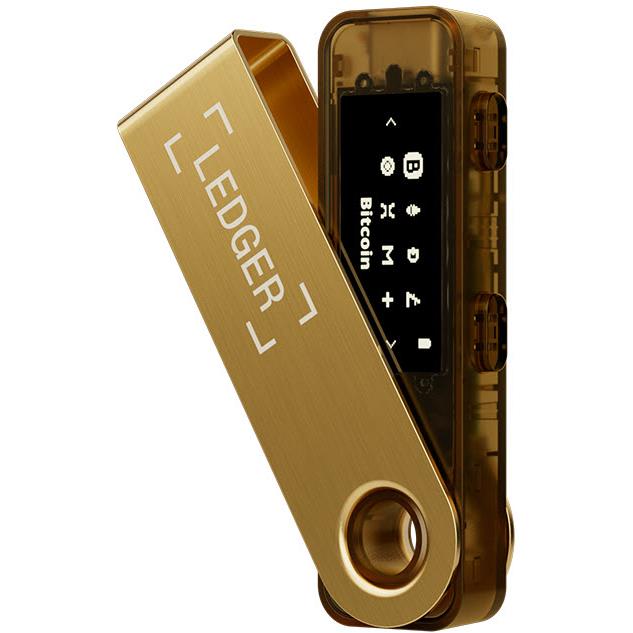 Ledger Nano S Plus Digital Wallet (Gold)、mySite、camillekostekn