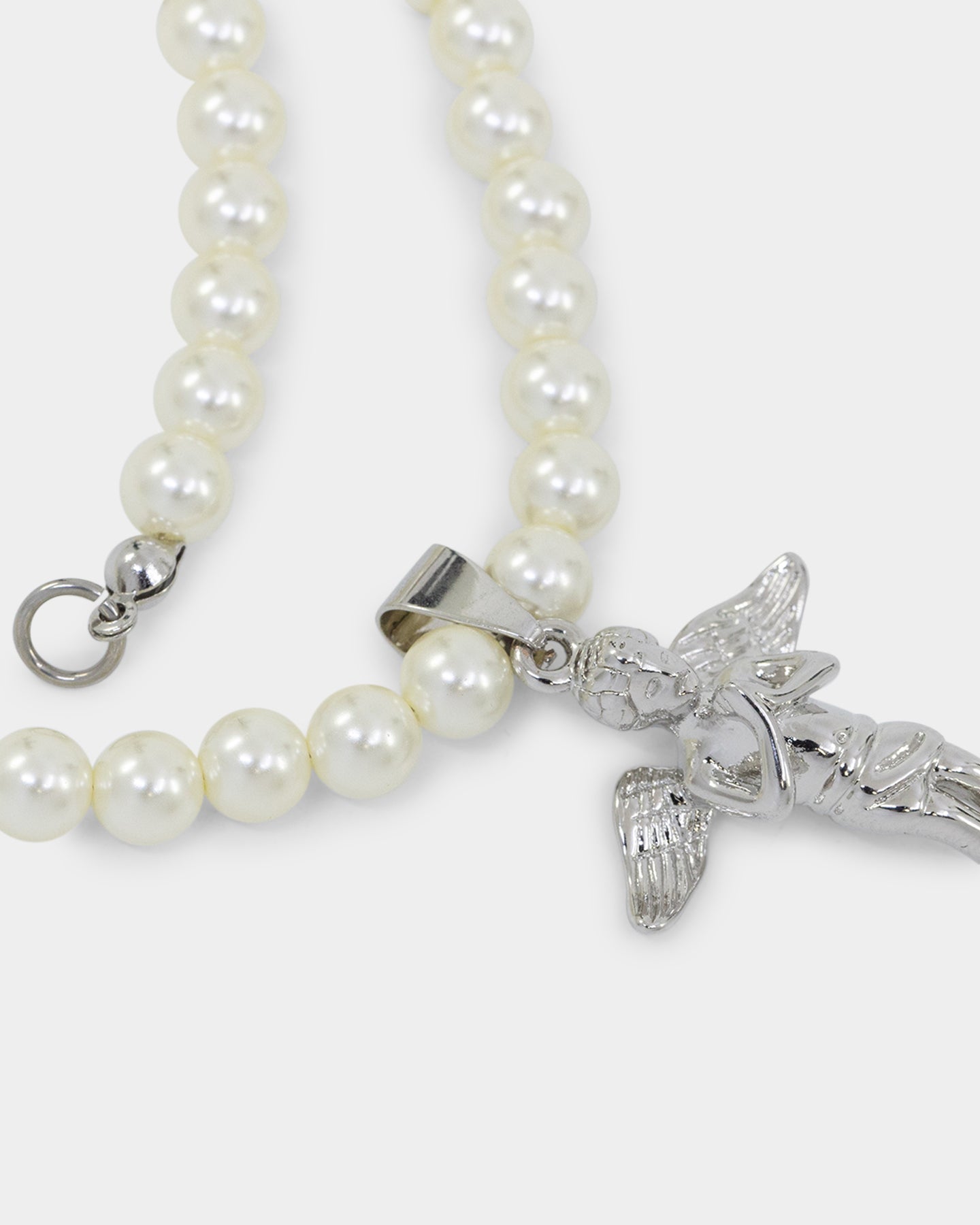 Saint Morta Cupids Pearl Necklace White Gold、mySite、zt4zffjzw