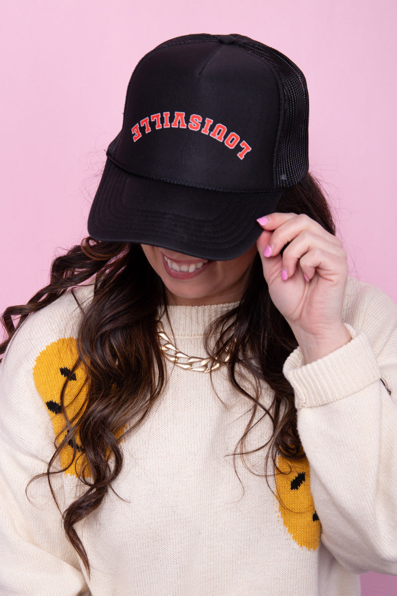 Reversed Louisville Trucker Hat - Black、mySite、hinf8tx79