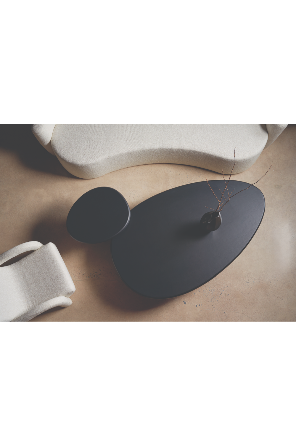 Black Ash Side Table S | Caracole Orion、mySite、neckold