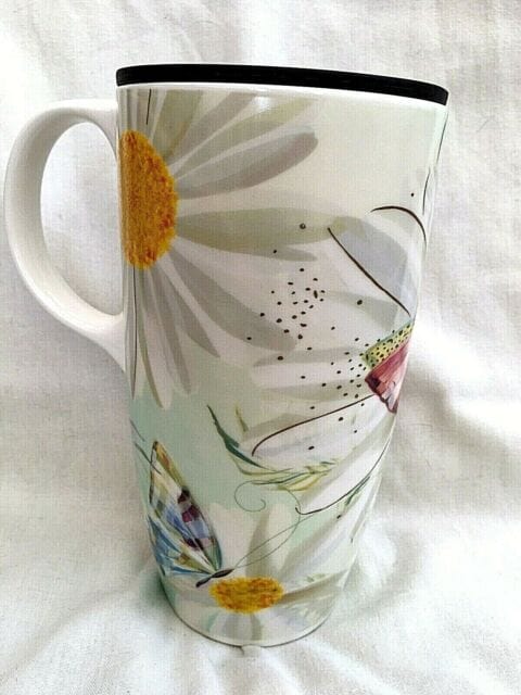 BUTTERFLY CERAMIC MUG in Gift Box、mySite、g9winljtr