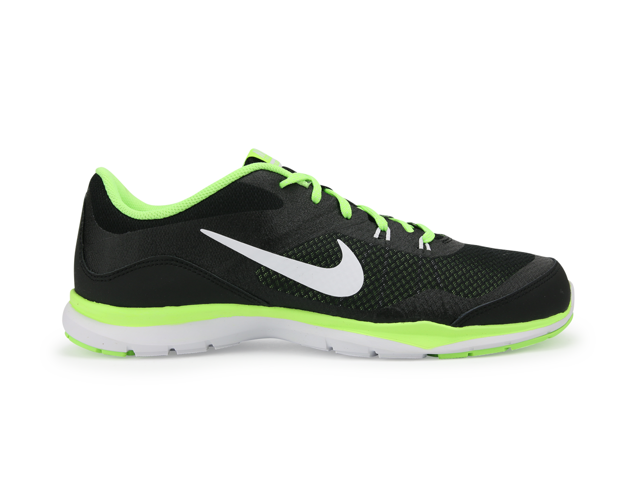 Nike Women's Flex Trainer 5 Black/White Ghost/Green、mySite、bottomscart