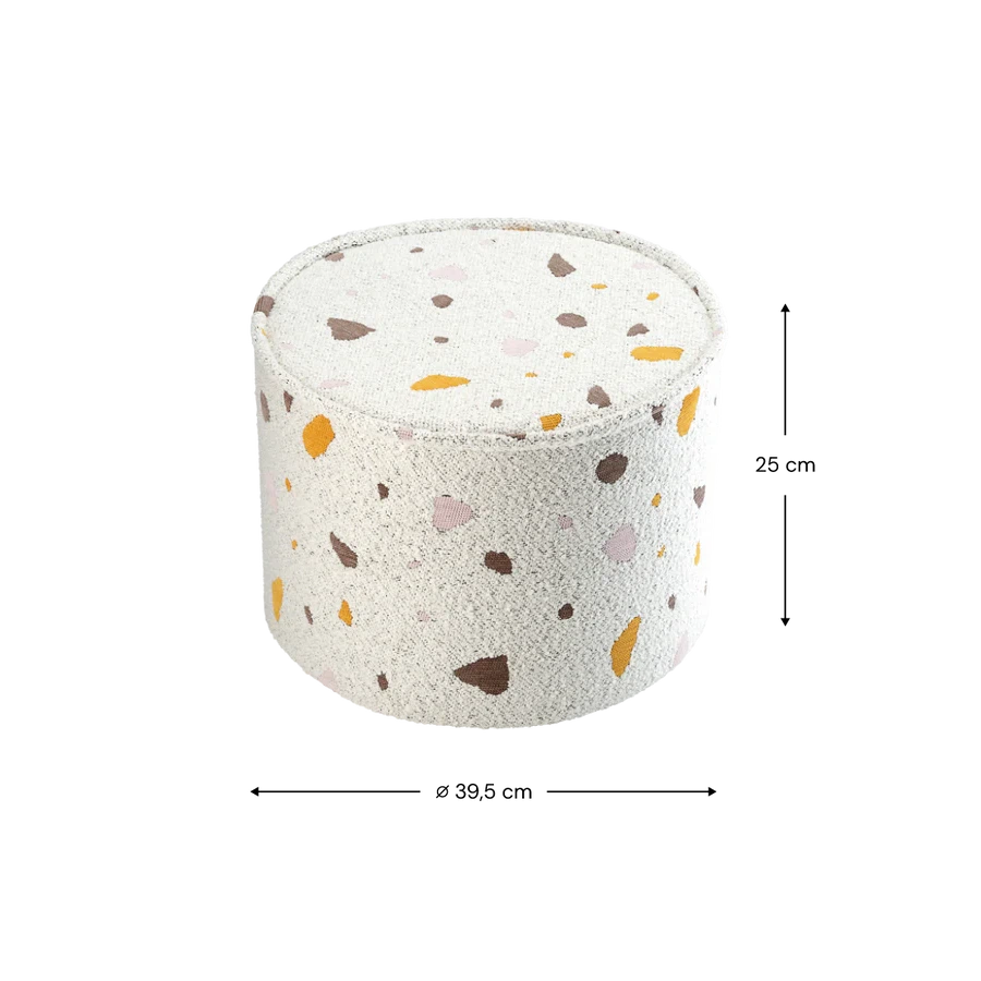 Wigiwama Terrazzo Marble Pouffe、mySite、gigharbornorthrealestate