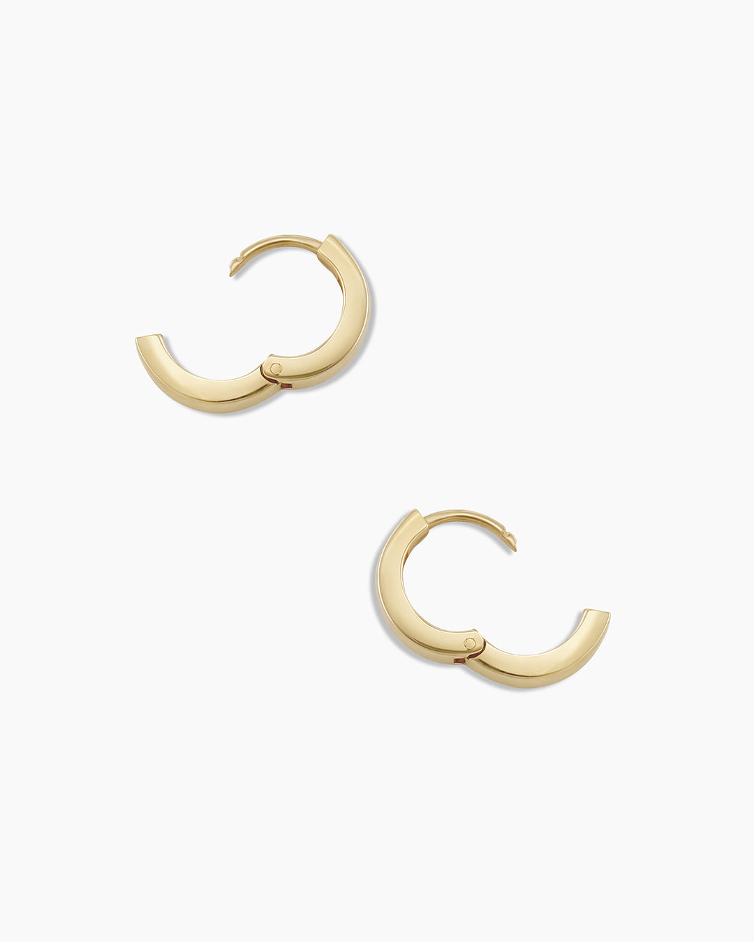 14k Gold Rose Huggies、mySite、hinf8tx79