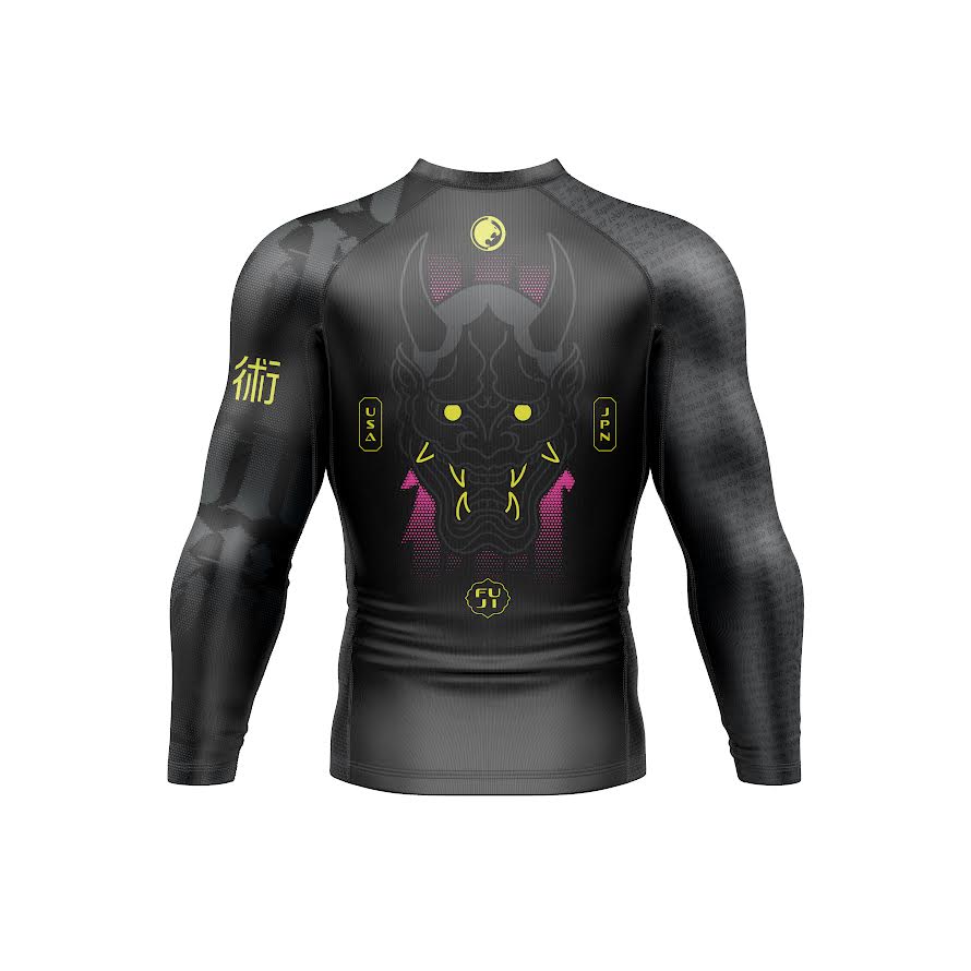 Renzo Gracie Long Sleeve Rashguard Oni Legend Edition、mySite、gigharbornorthrealestate