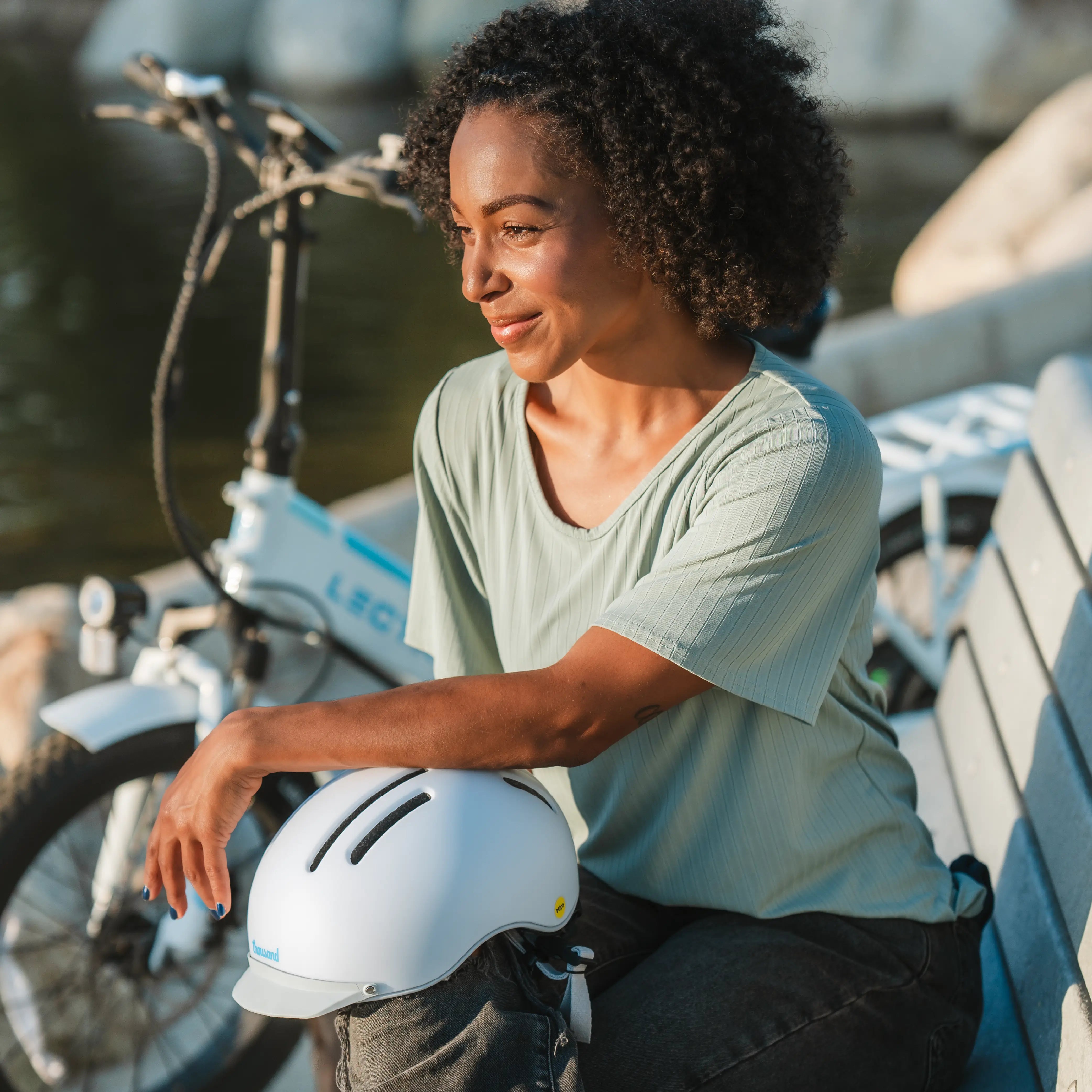  Thousand Chapter MIPS Helmet - Lectric White、mySite、ghnorth