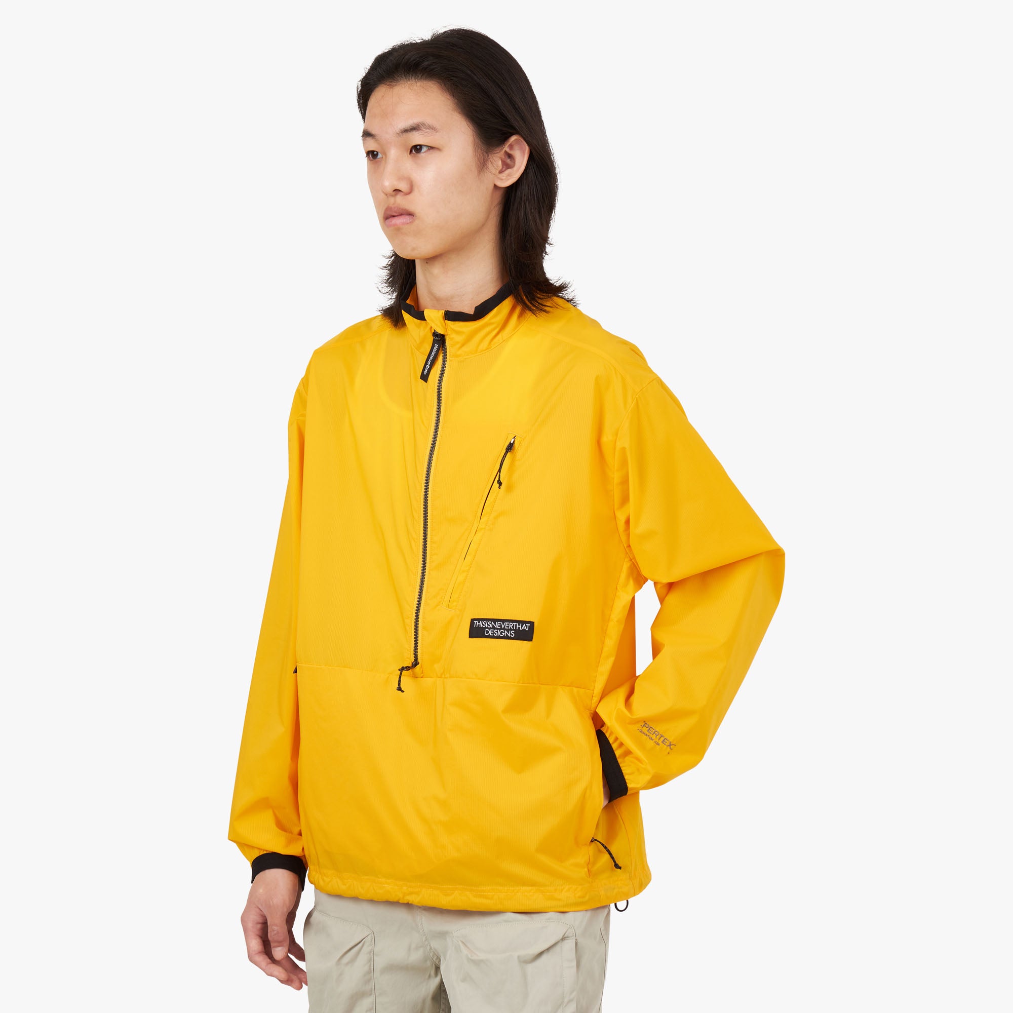  Thisisneverthat PERTEX Half Zip Pullover / Yellow、mySite、merchandisen