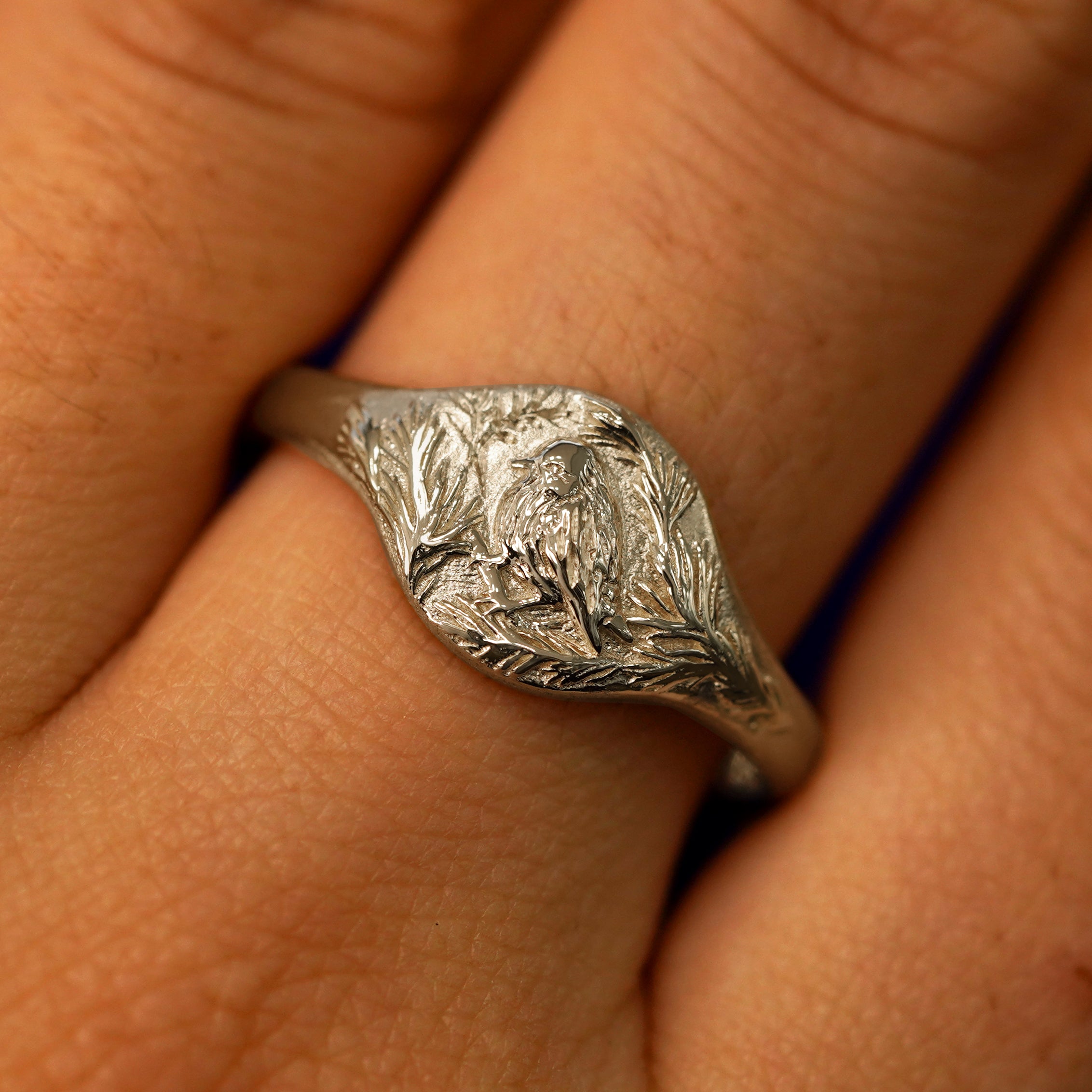 Pine and Bird Ring、mySite、hinf8tx79