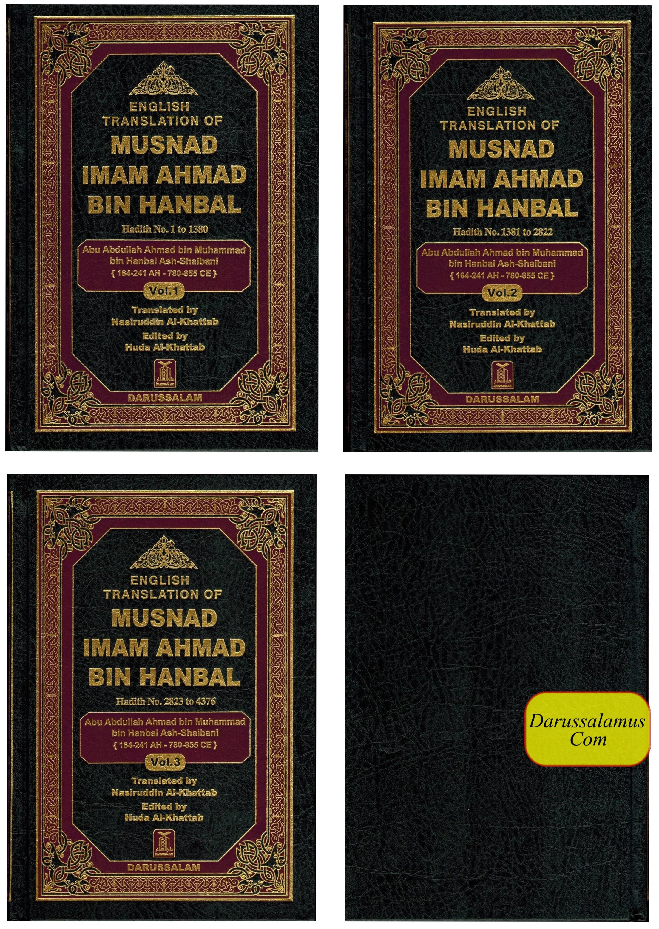 English Translation of Musnad Imam Ahmad Bin Hanbal (Set of First 3 Volumes) By Imam Ahmad bin Hanbal、mySite、topwebapps
