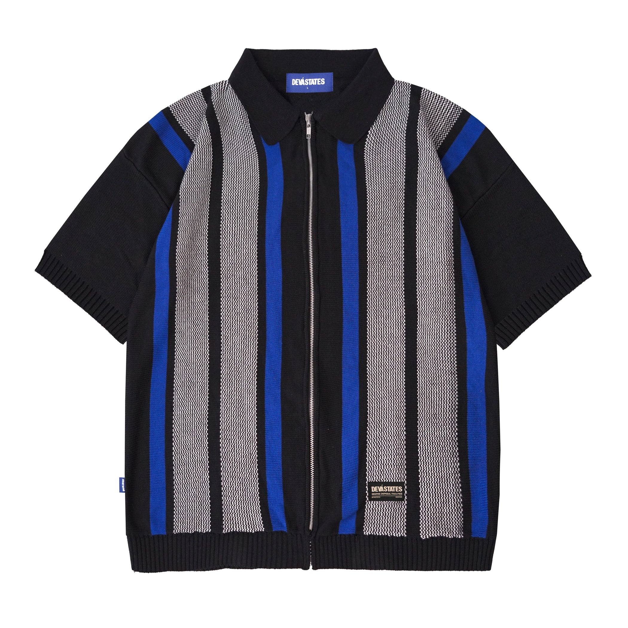 JUNIOR S/S ZIP KNITTED POLO、mySite、zt4zffjzw